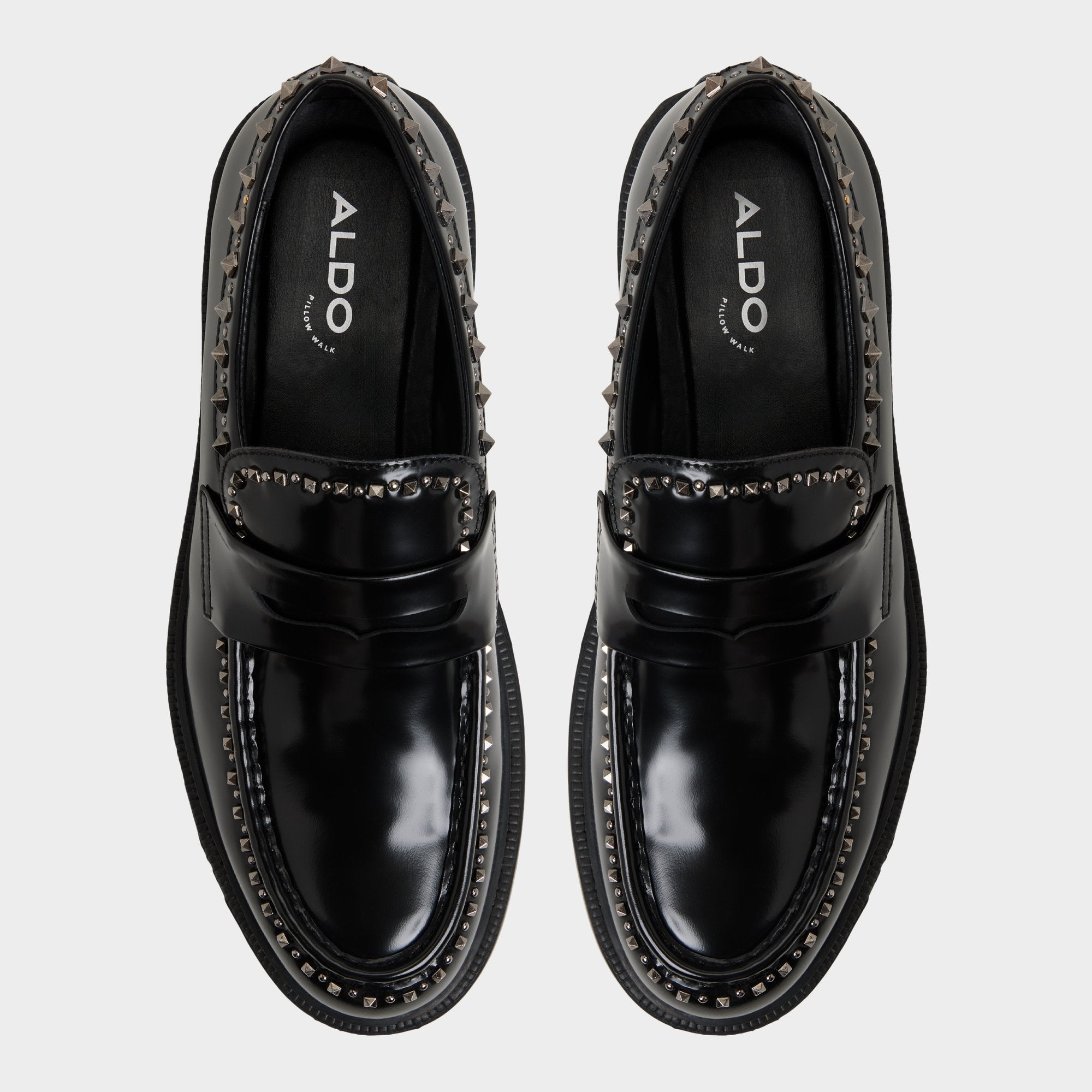 Aldo Zollo Black Men's Loafers & Slip-Ons - Loafer Men