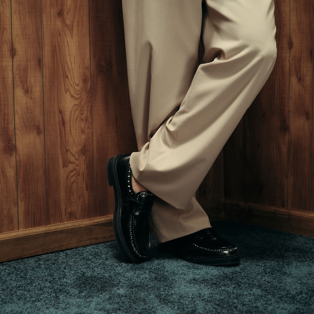 Aldo Zollo Black Men's Loafers & Slip-Ons - Loafer Men
