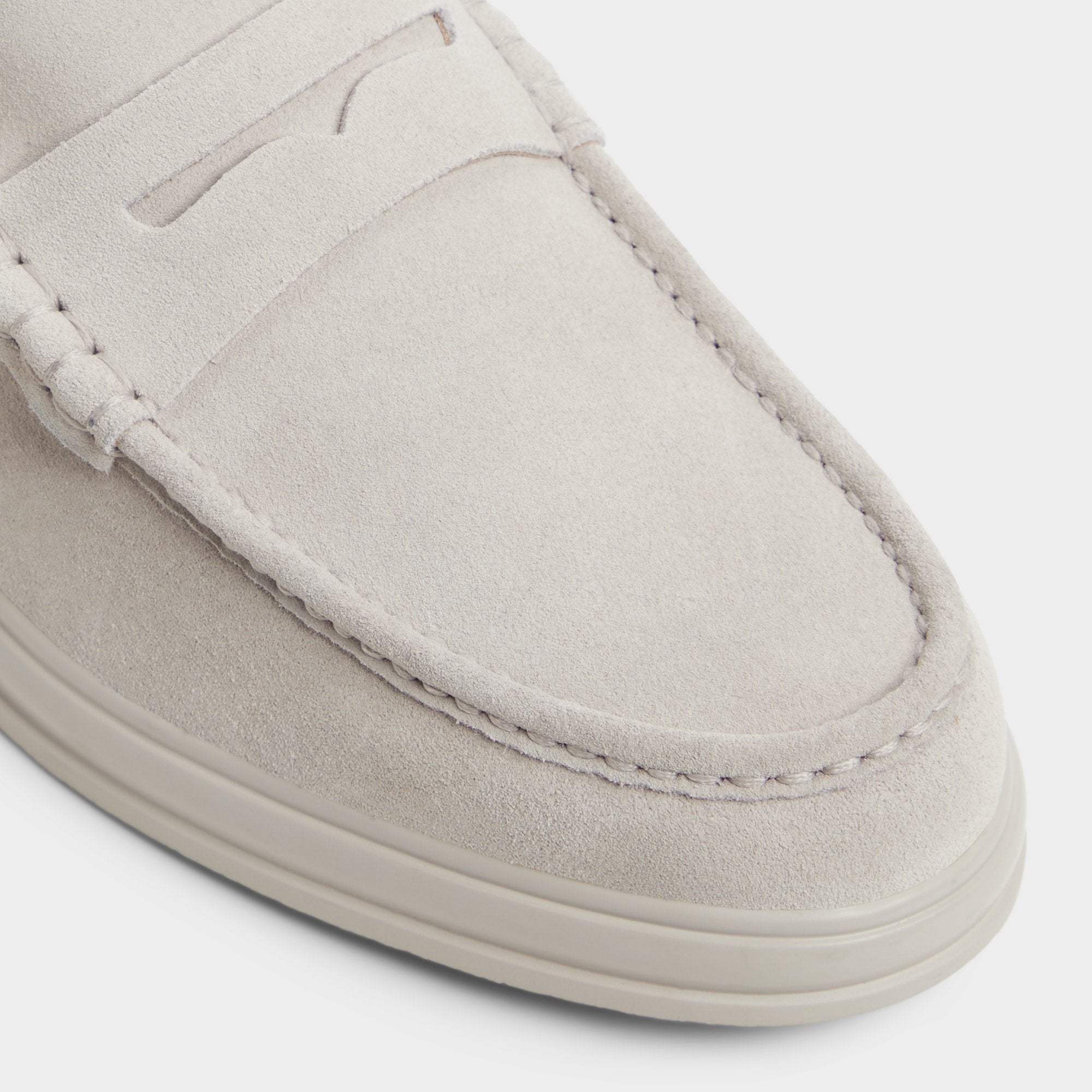 Aldo Tucker Light Grey Men's Dress Shoes - Loafer Men