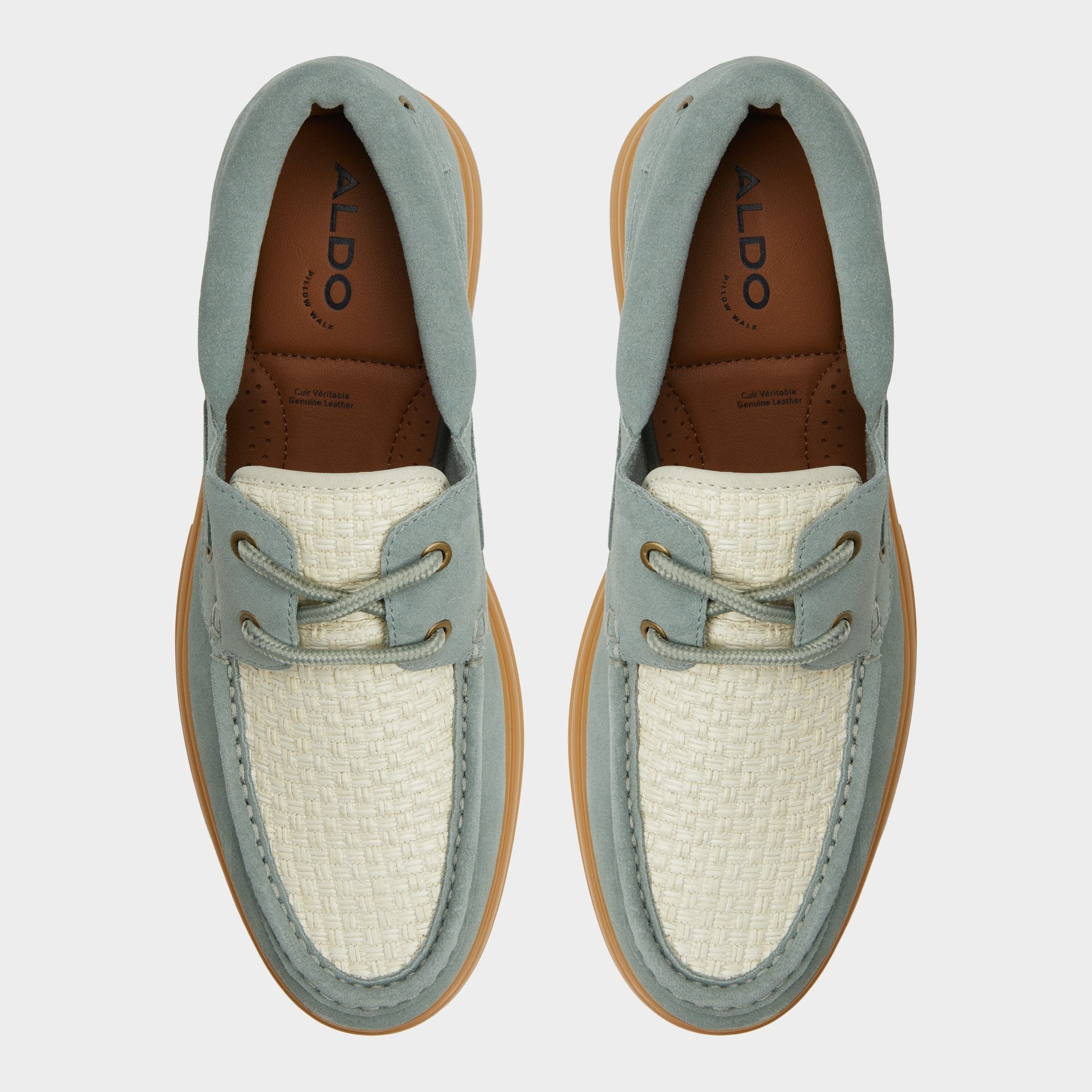 Aldo Seaexplorer Cognac Men's Dress Shoes - Boat shoe Men