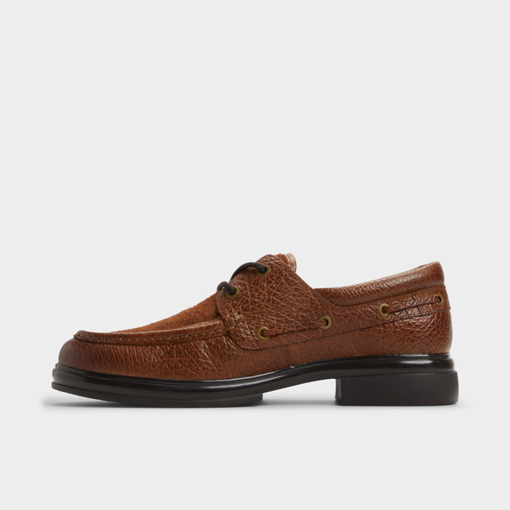 Aldo Seaexplorer Cognac Men's Dress Shoes - Boat shoe Men