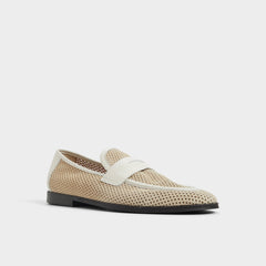 Aldo Arnold Beige Men's Dress Shoes - Loafer Men