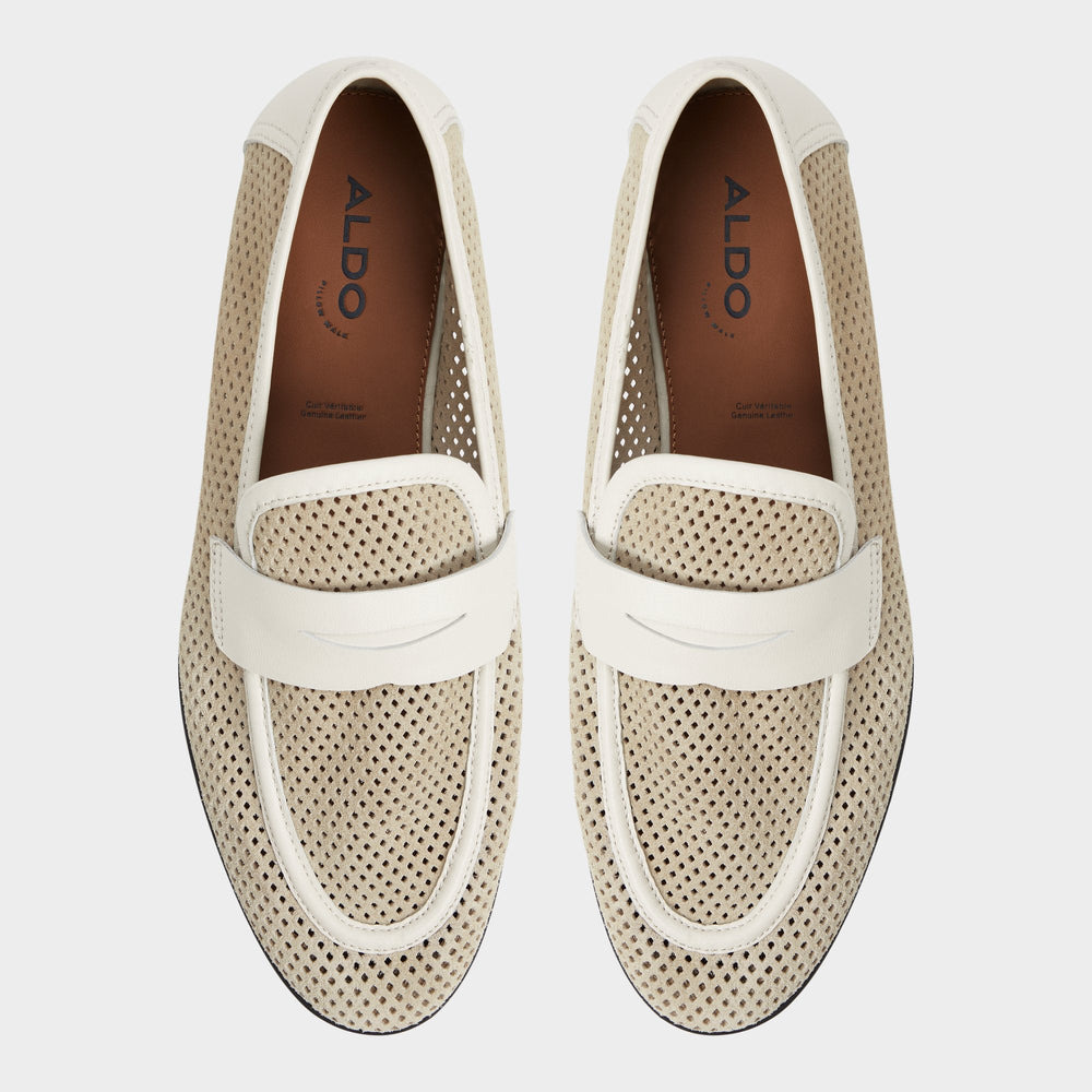 Aldo Arnold Beige Men's Dress Shoes - Loafer Men