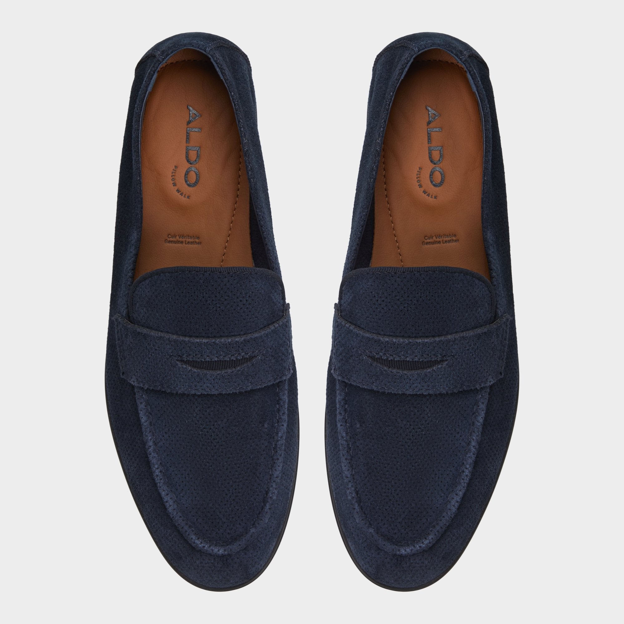 Aldo Journey Navy Men's Loafers & Slip-Ons - Loafer Men