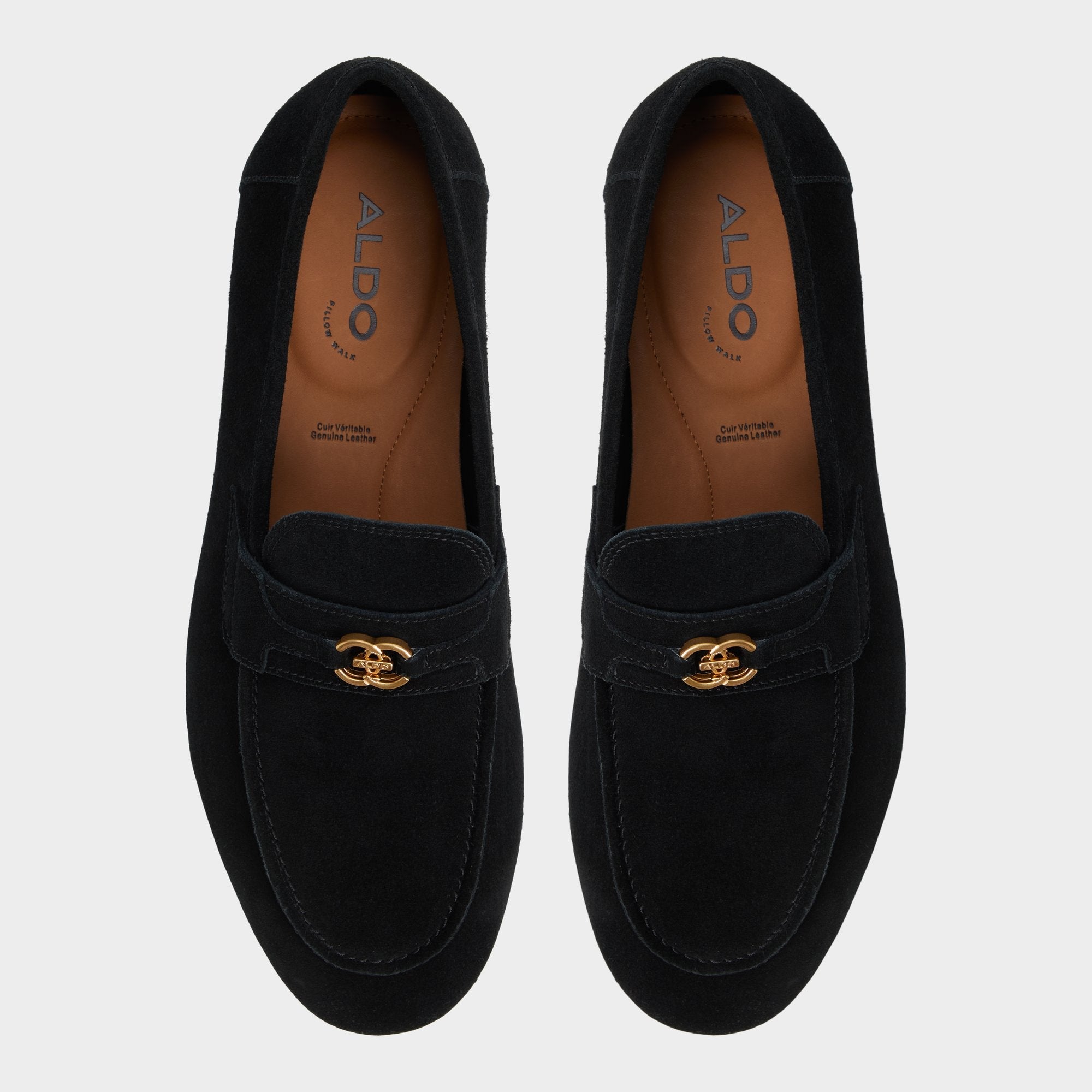 Aldo Fiero Black Men's Dress Shoes - Loafer Men