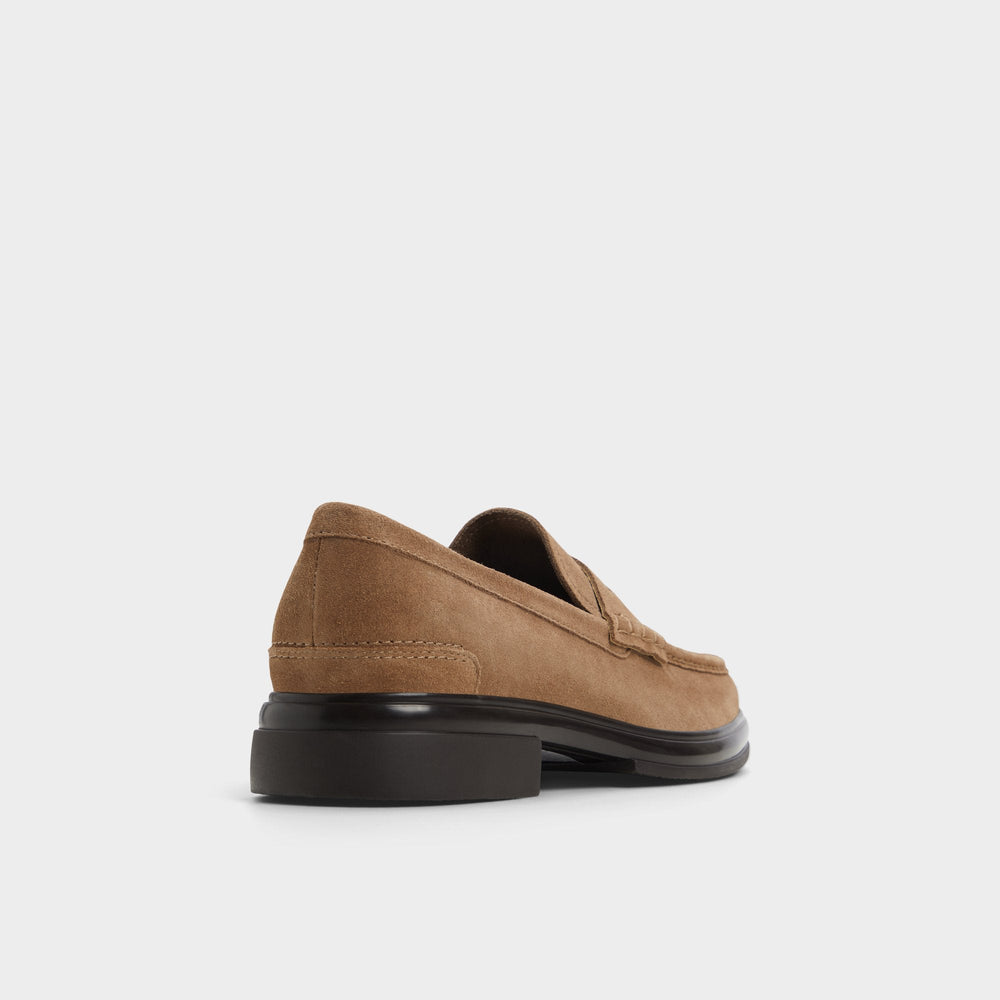 Aldo Tucker Other Brown Leather Suede Men's Dress Shoes - Loafer Men