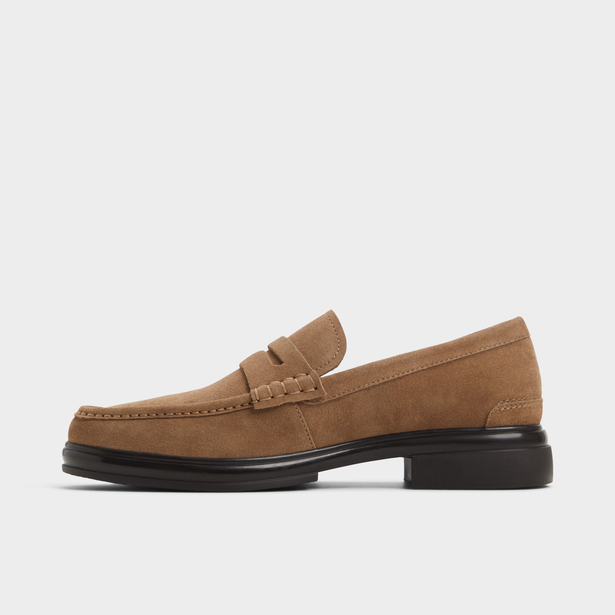 Aldo Tucker Other Brown Leather Suede Men's Dress Shoes - Loafer Men