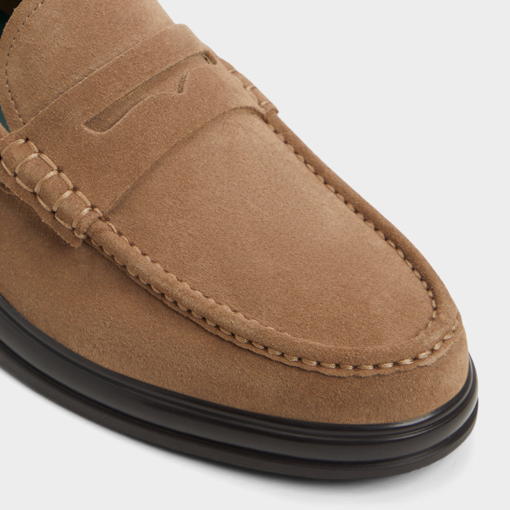 Aldo Tucker Other Brown Leather Suede Men's Dress Shoes - Loafer Men