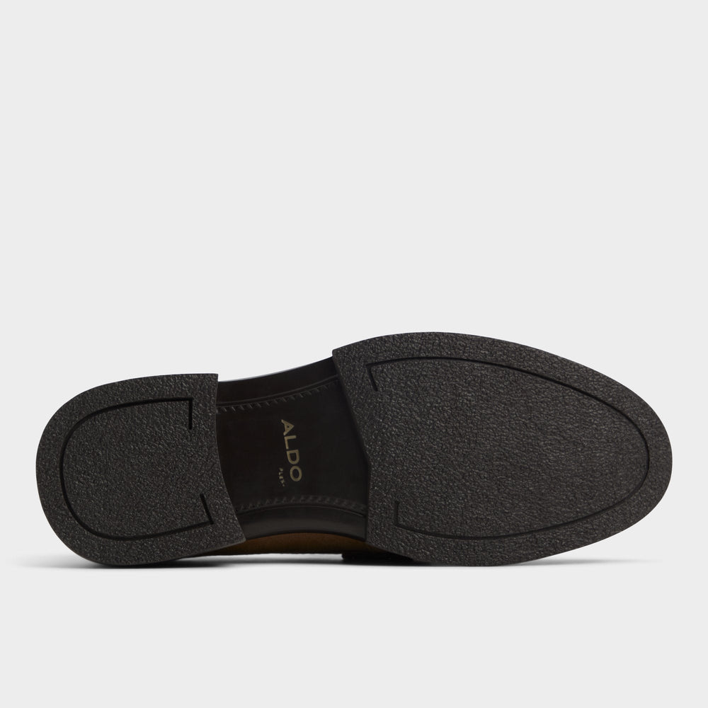 Aldo Tucker Other Brown Leather Suede Men's Dress Shoes - Loafer Men