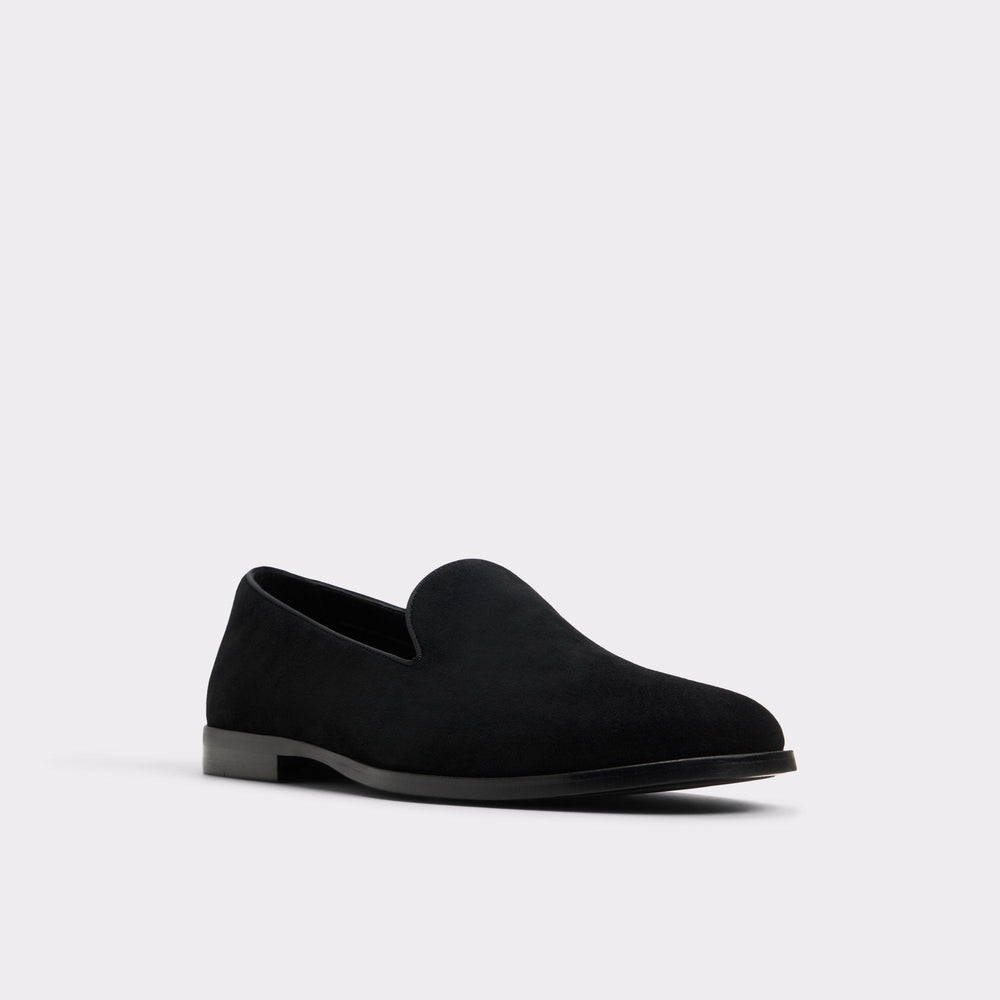Aldo Casino Other Black Leather Suede Men's Dress Shoes - Loafer Men
