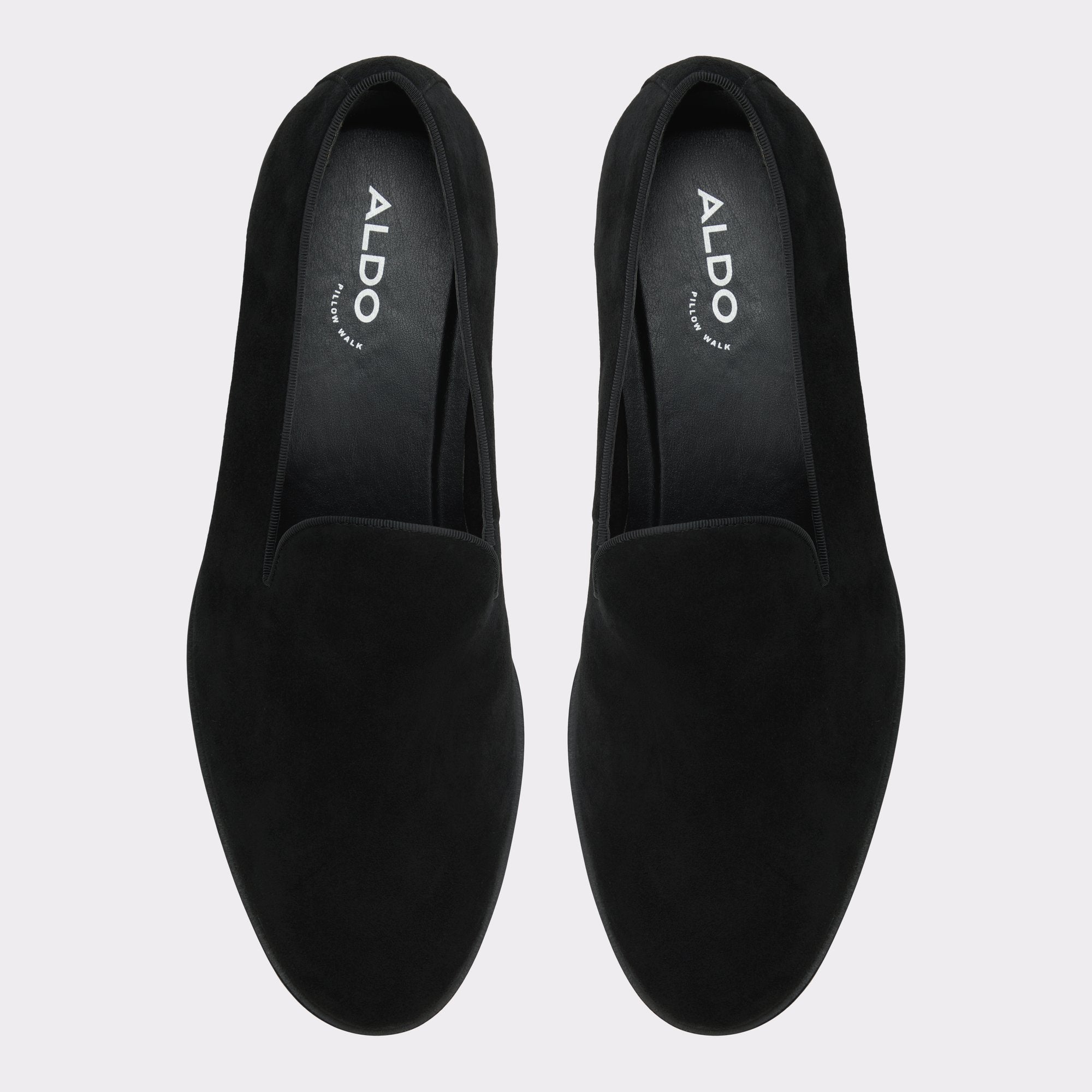 Aldo Casino Other Black Leather Suede Men's Dress Shoes - Loafer Men