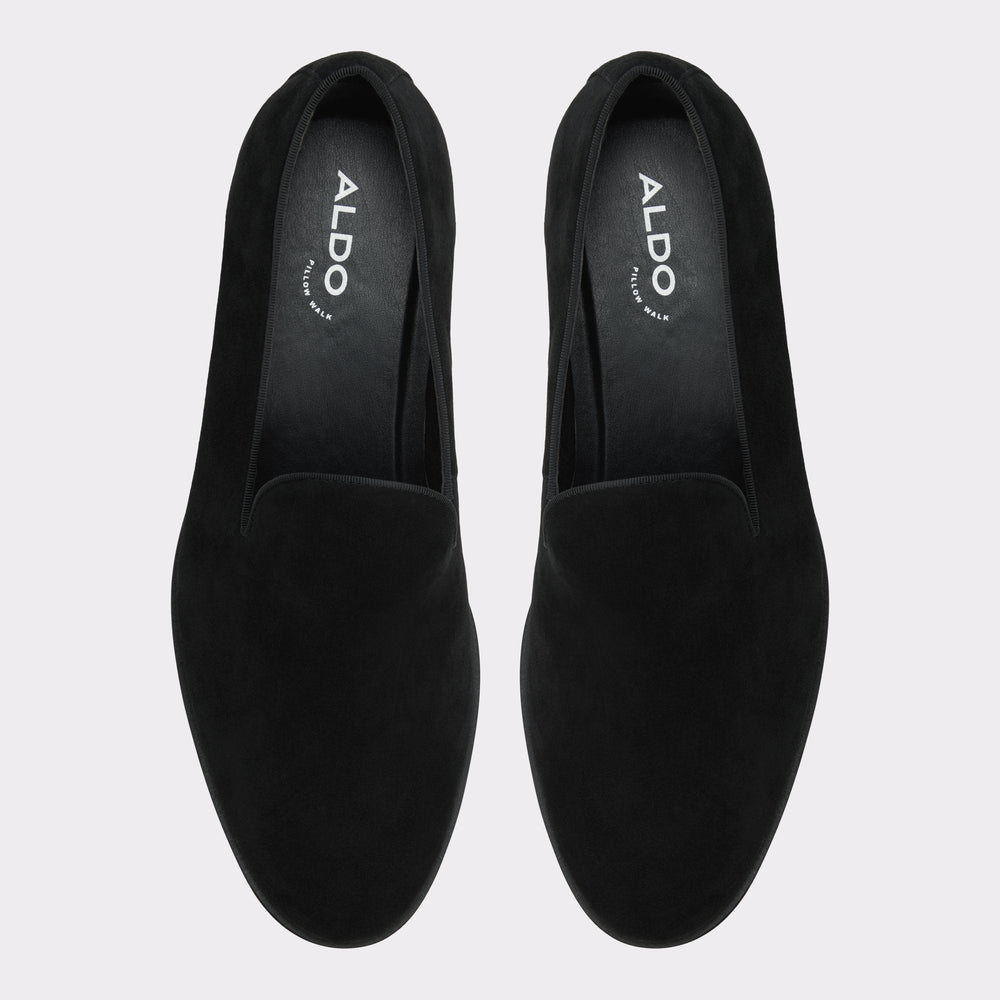 Aldo Casino Other Black Leather Suede Men's Dress Shoes - Loafer Men