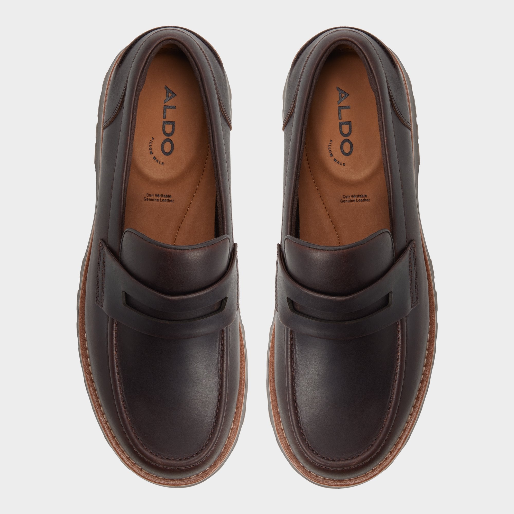 Aldo Kole in Dark Brown - Loafer Men