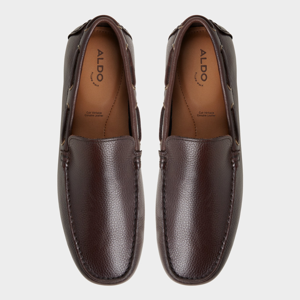 Aldo Horton in In Dark Brown - Driving shoe Men