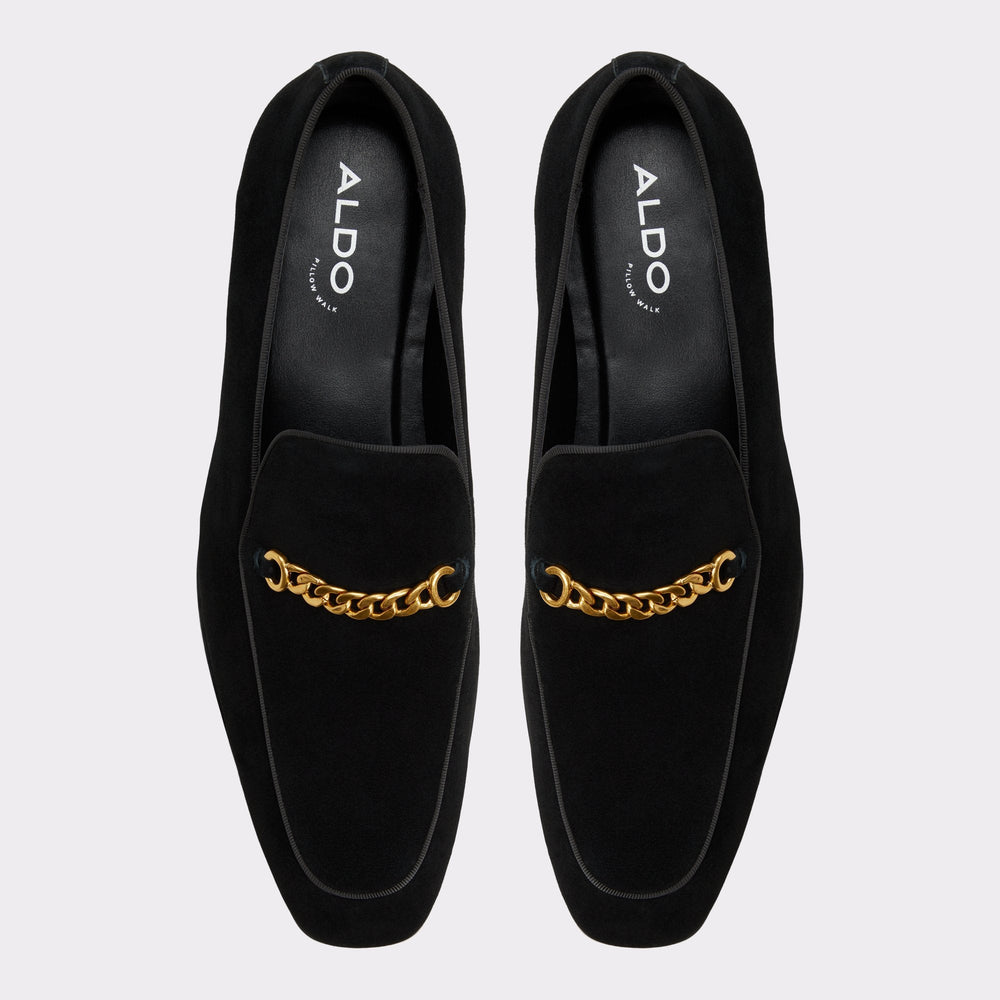 Aldo Umo Open Black Men's Dress Shoes - Loafer Men