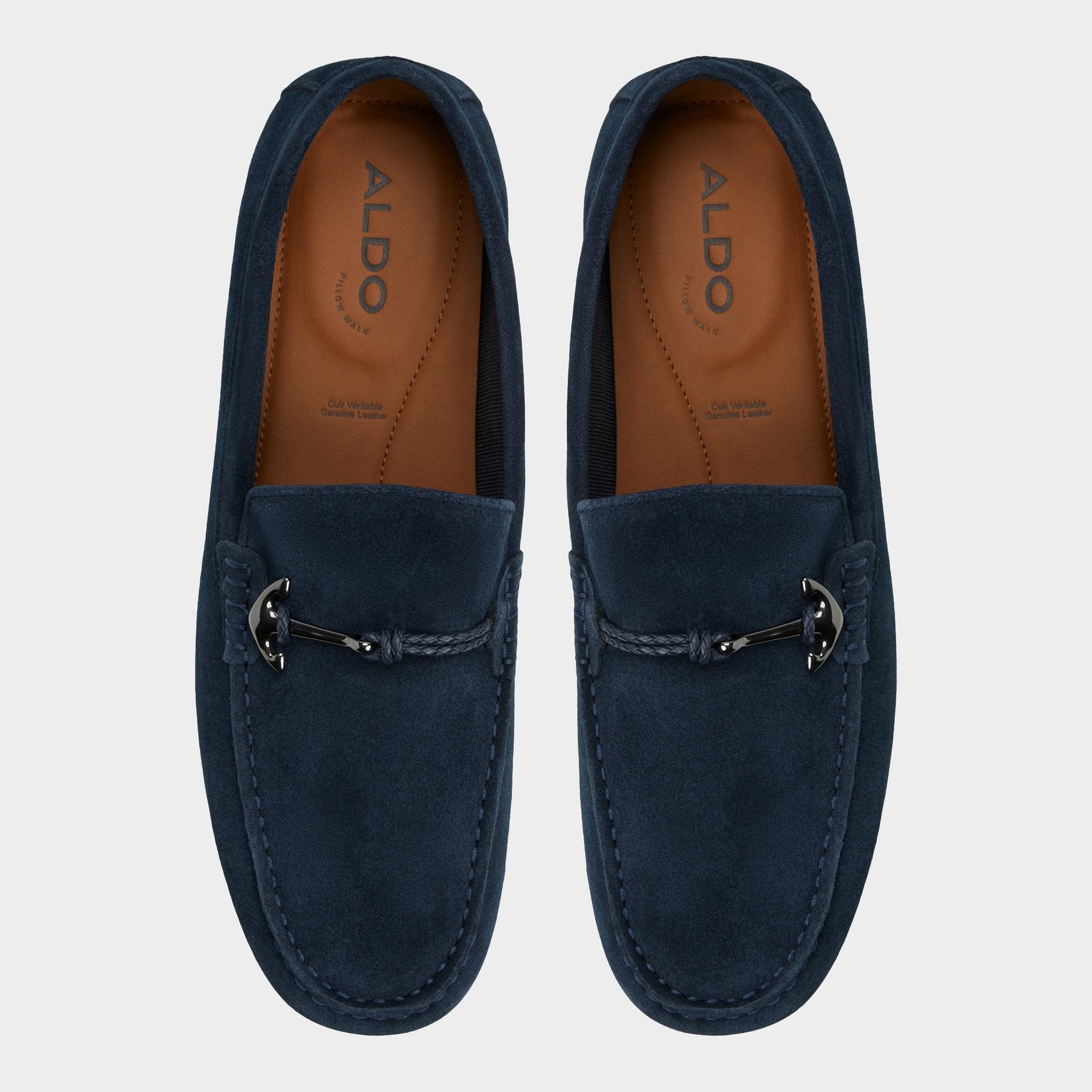 Aldo Wilbart Navy Men's Casual Shoes - Driving shoe Men