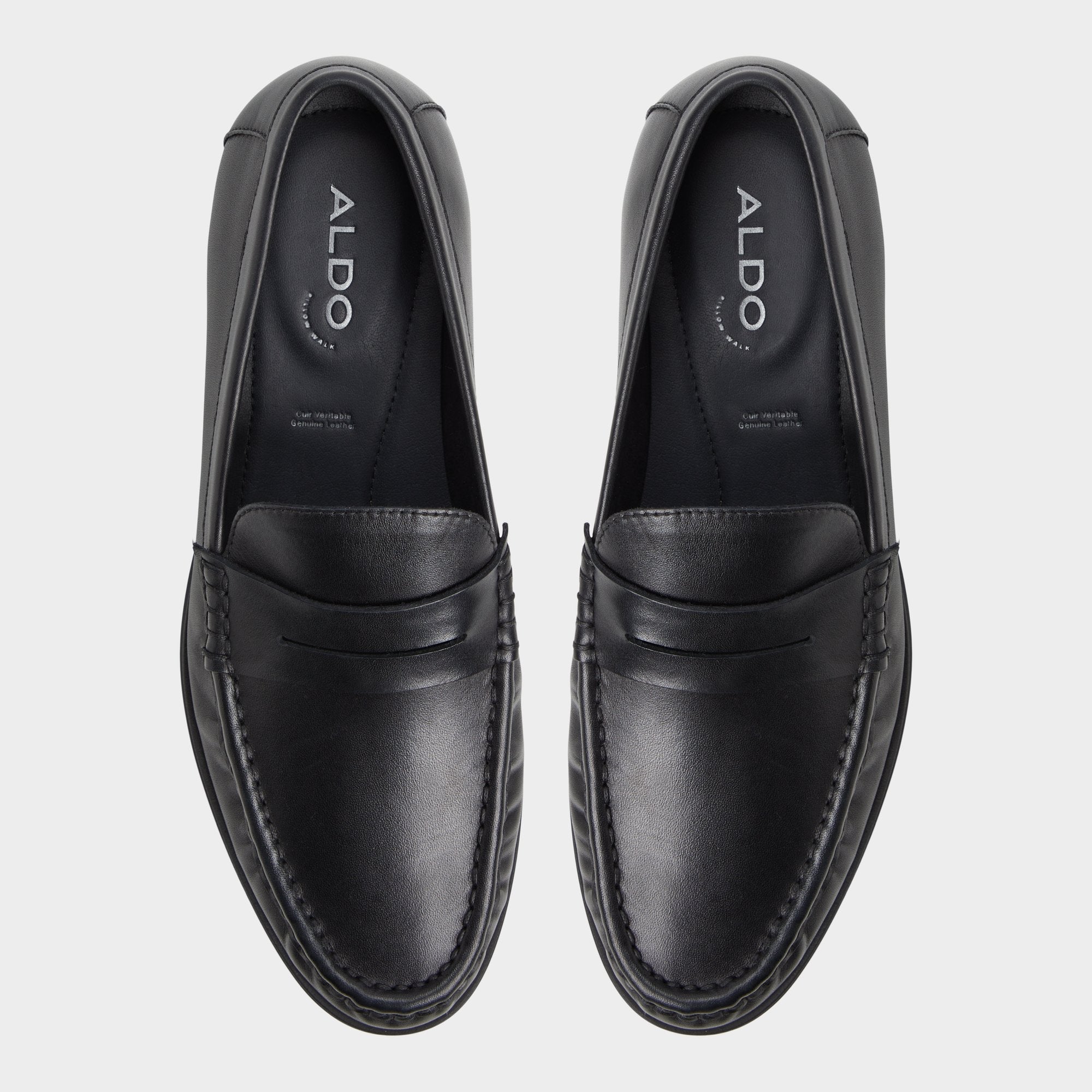 Aldo Speakeasy Open Black Men's Dress Shoes - Loafer Men