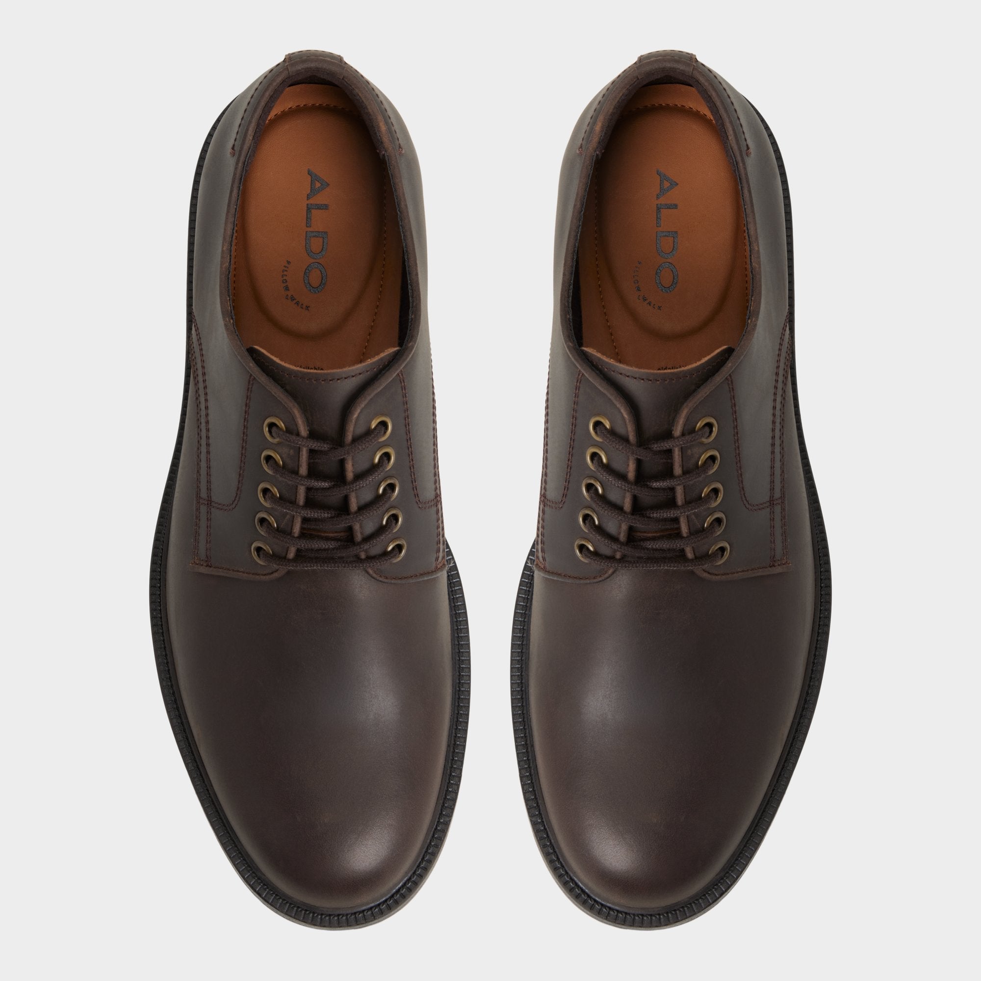 Aldo Geoff in Dark Brown - Derby shoe Men