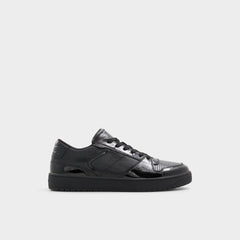 Aldo Zethan Black Synthetic Patent Men's Low top - Low top sneaker, Cup sole Men