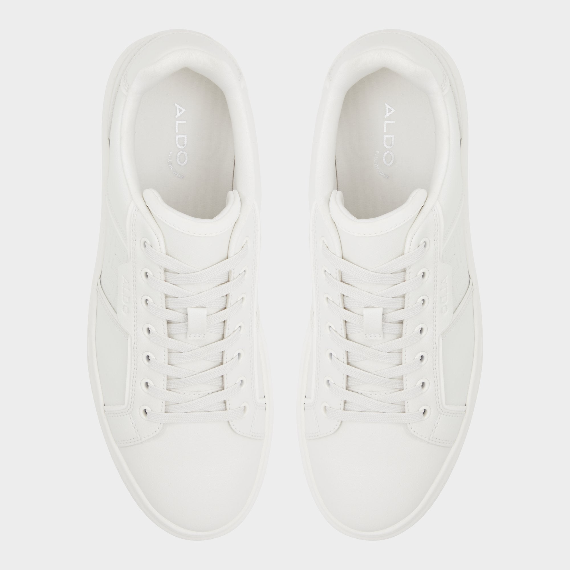 Aldo Ccourtline White/Bone Men's Low top - Low top sneaker Men