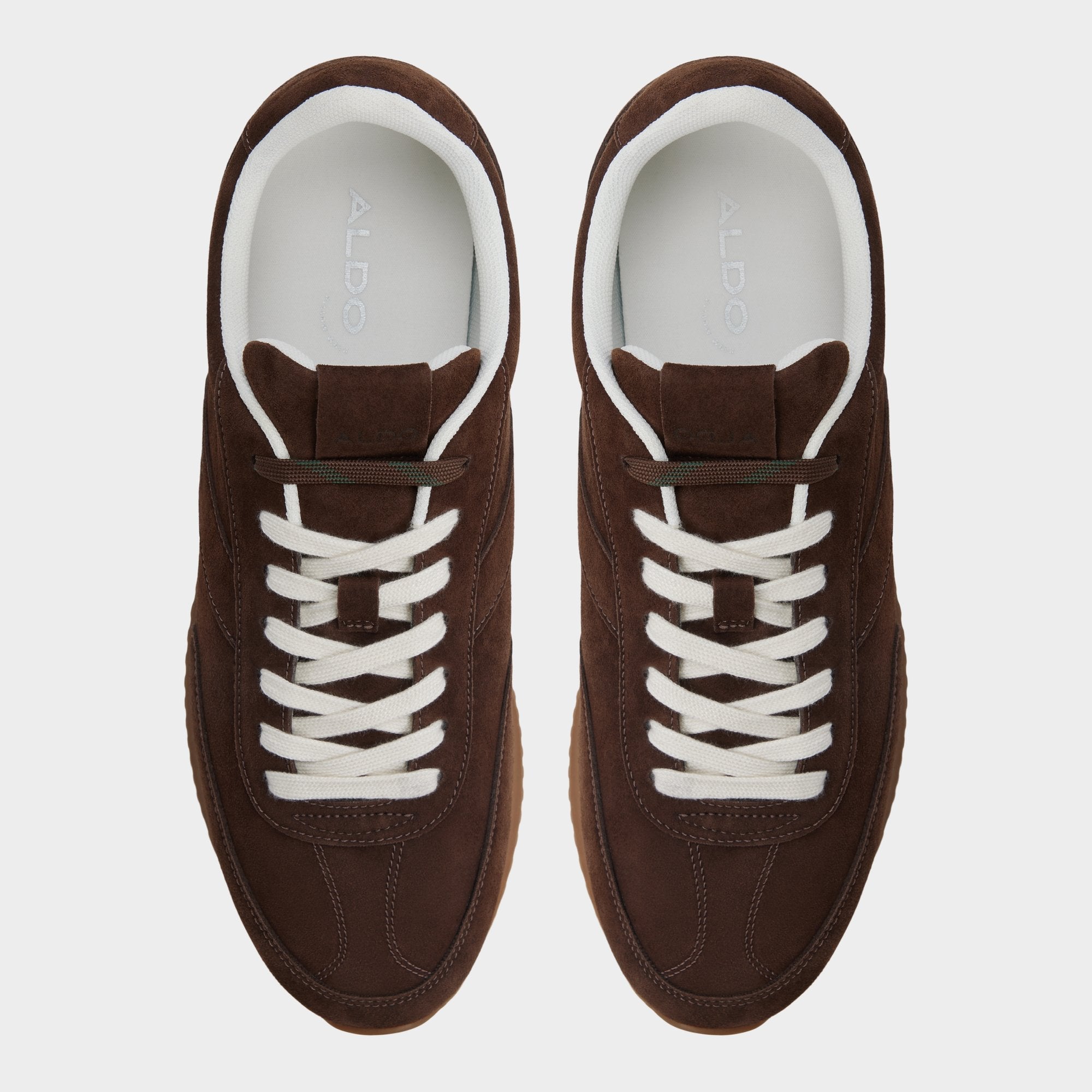 Aldo Nathaniell in Dark Brown - Low top sneaker, Cup sole Men