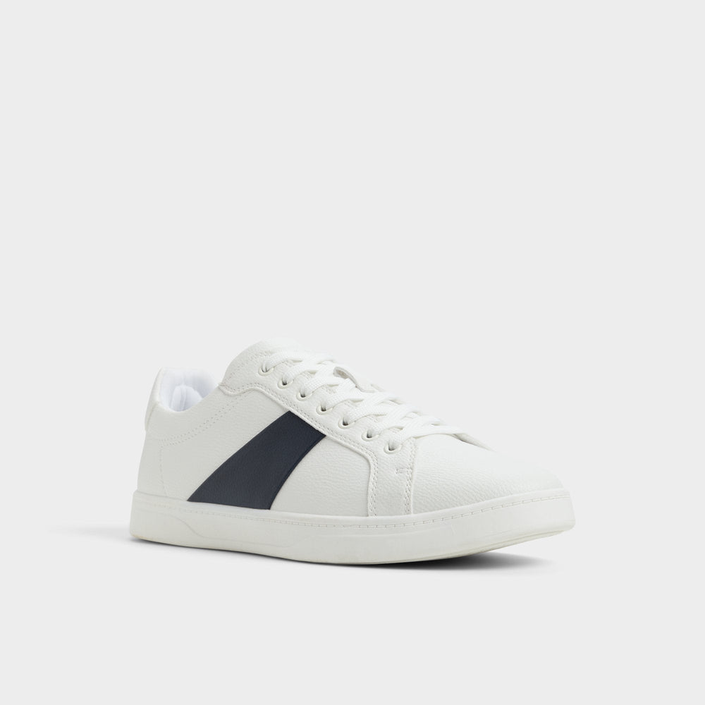 Aldo Ozzy White/Navy Men's Low top - Low top sneaker, Cup sole Men
