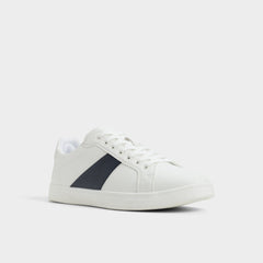 Aldo Ozzy White/Navy Men's Low top - Low top sneaker, Cup sole Men