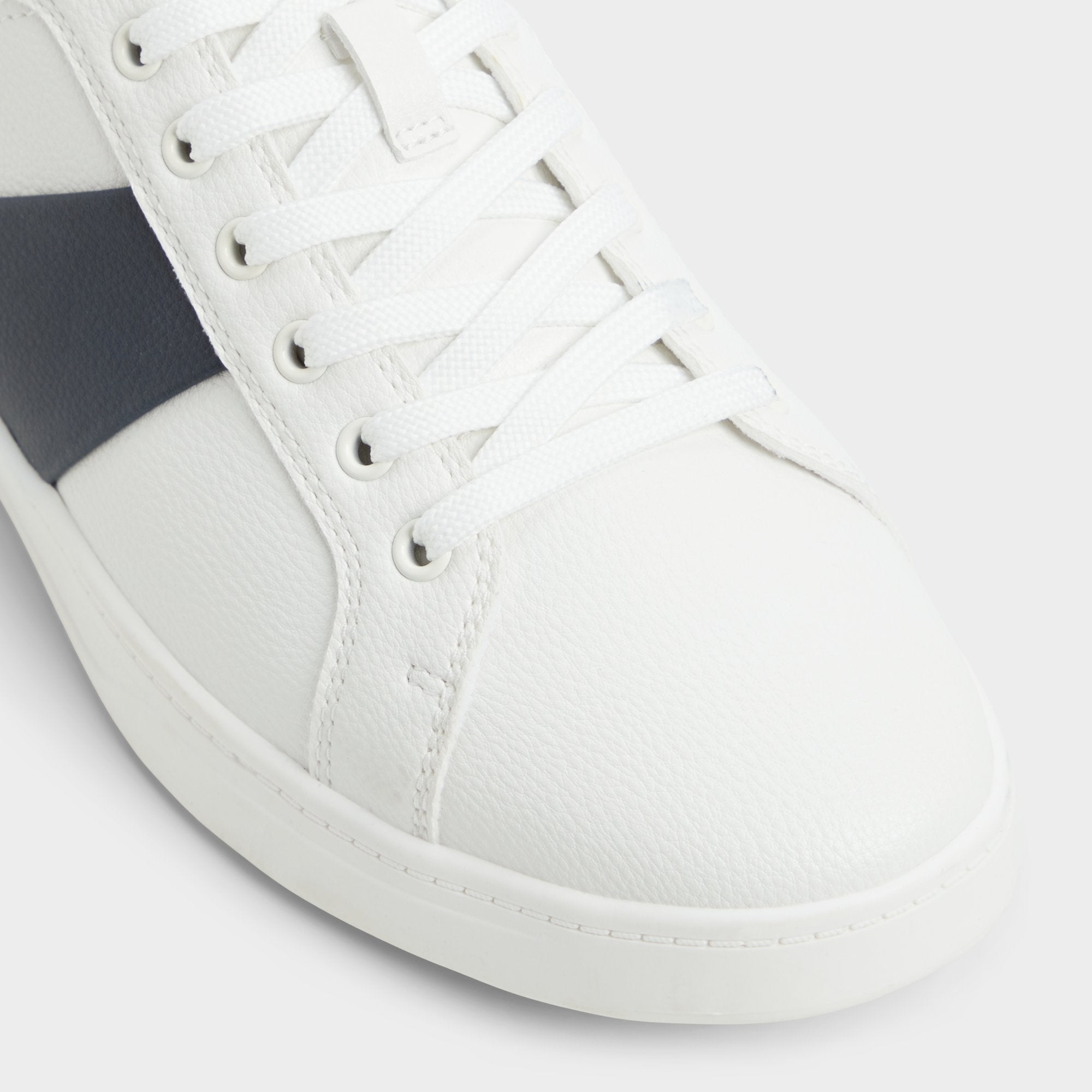 Aldo Ozzy White/Navy Men's Low top - Low top sneaker, Cup sole Men