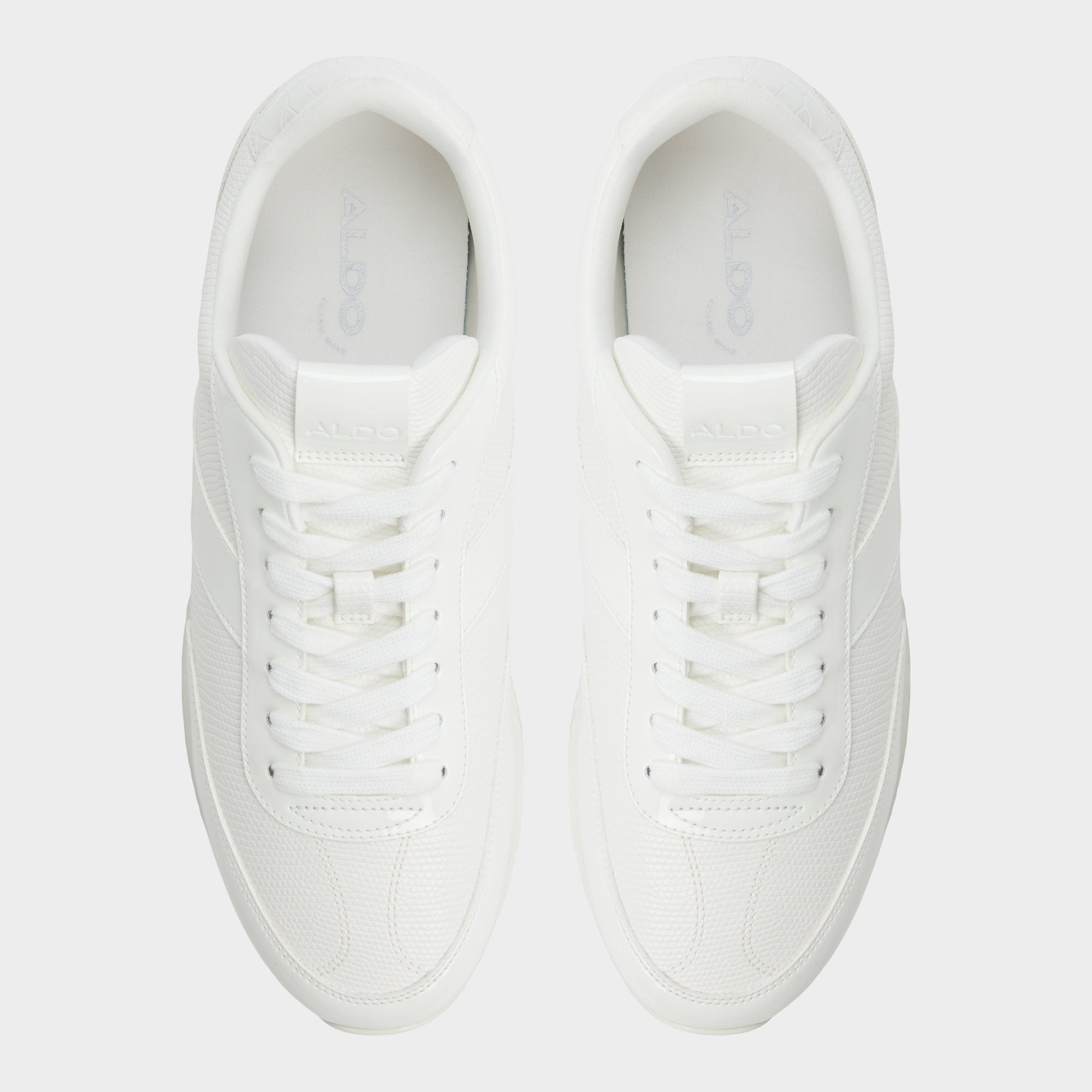 Aldo Nathaniell in White Combo - Low top sneaker, Cup sole Men