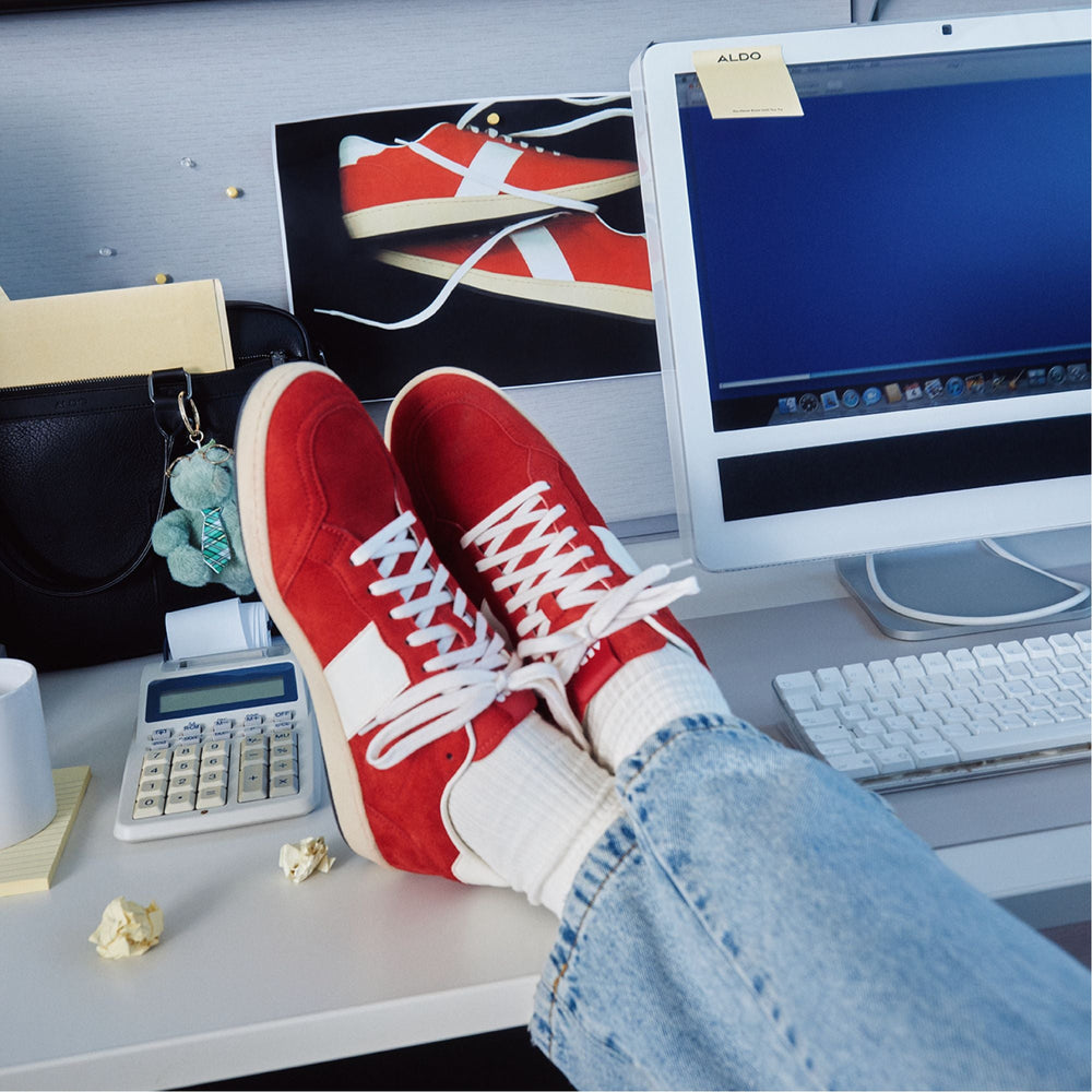 Aldo Roscoe in Red 14161307 - Low top sneaker, Cup sole Men