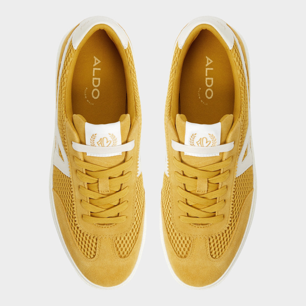 Aldo Clubtrainer Medium Yellow Men's Low top - Low top sneaker, Cup sole Men