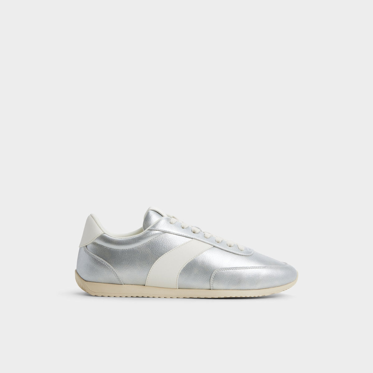 Aldo Nathaniell in Silver - Low top sneaker, Cup sole Men