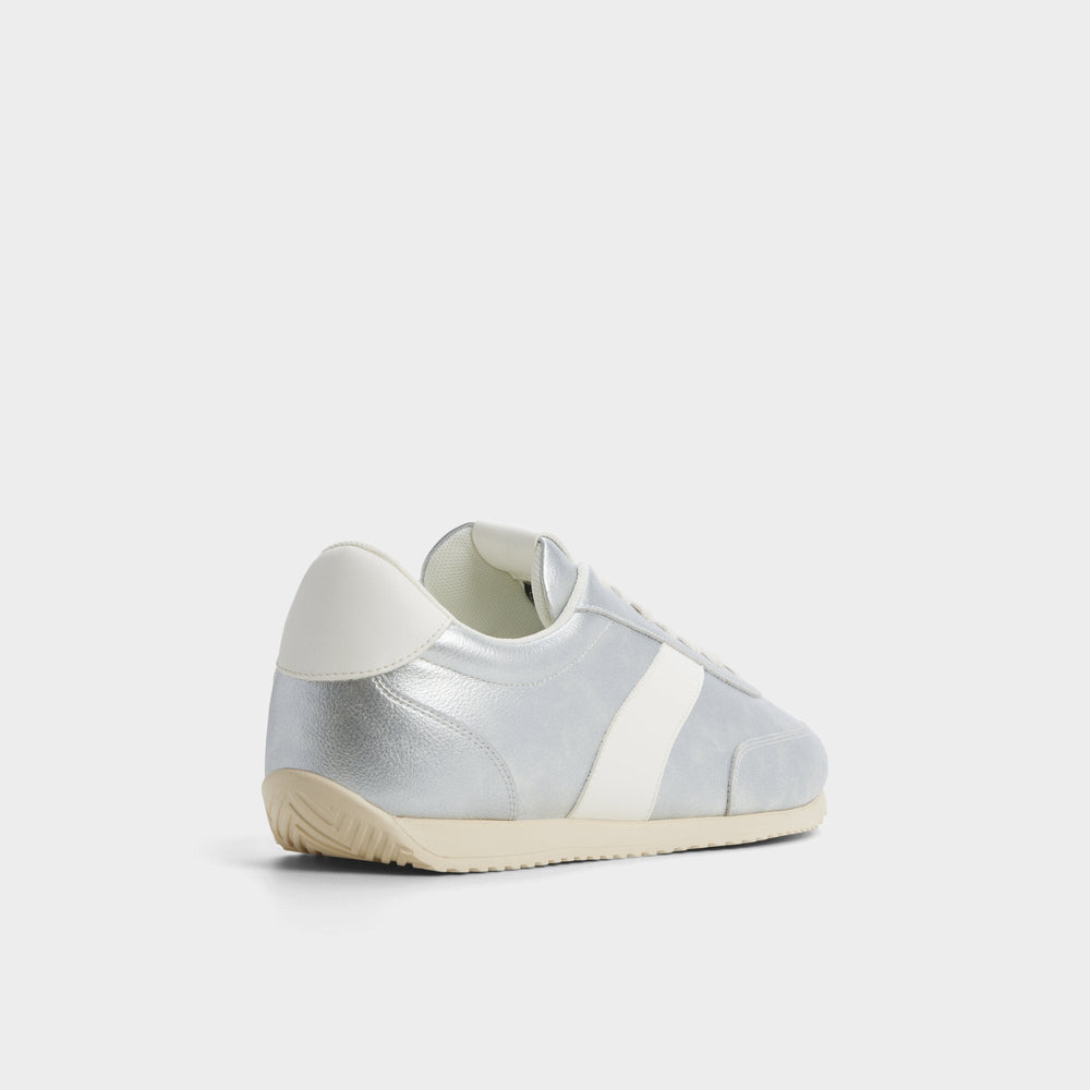 Aldo Nathaniell in Silver - Low top sneaker, Cup sole Men