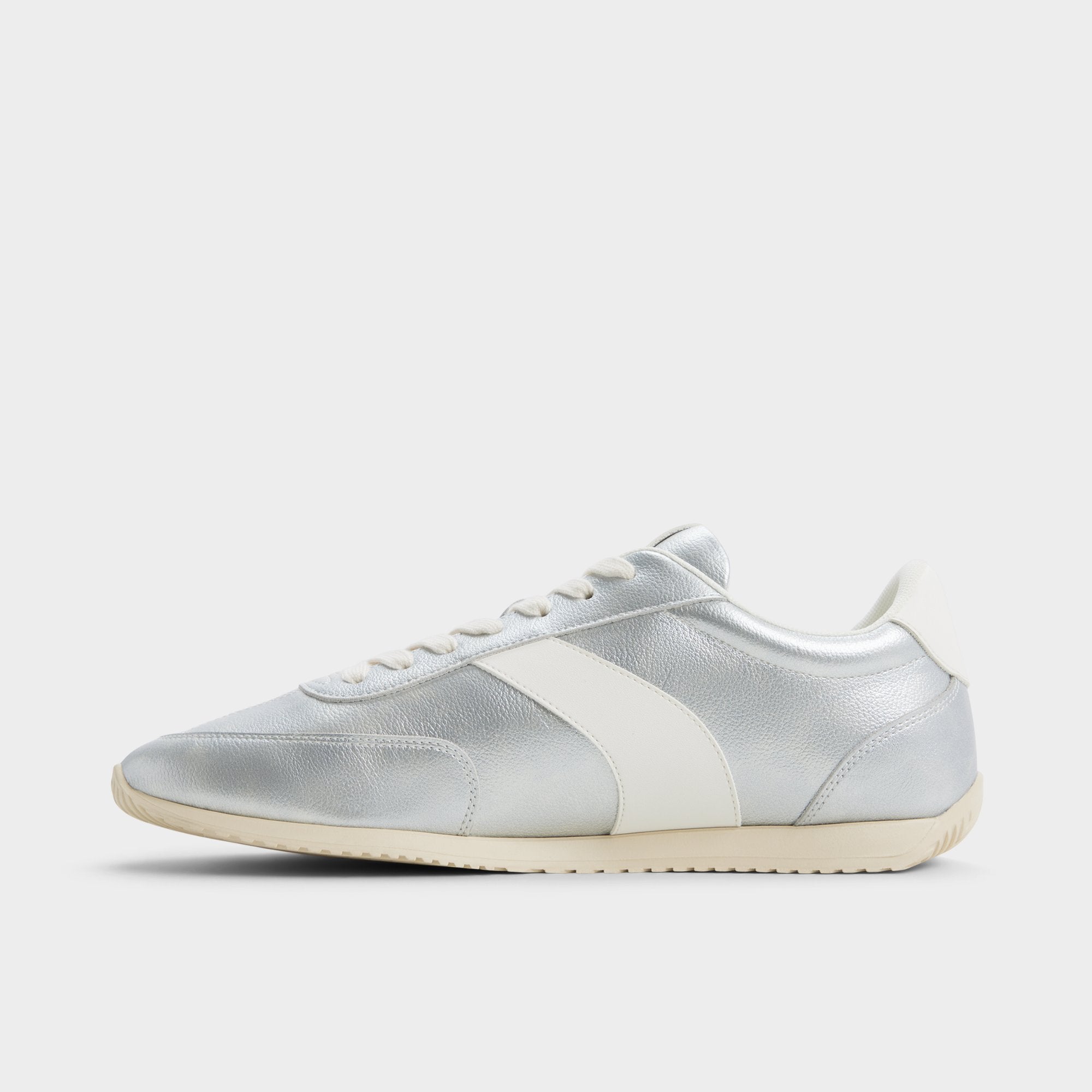 Aldo Nathaniell in Silver - Low top sneaker, Cup sole Men