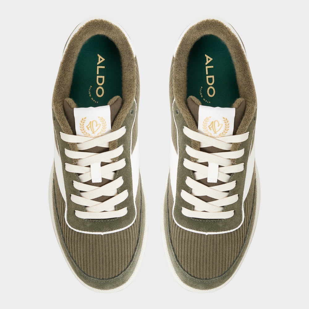 Aldo Ashwin in Olive - Low top sneaker, Cup sole Men