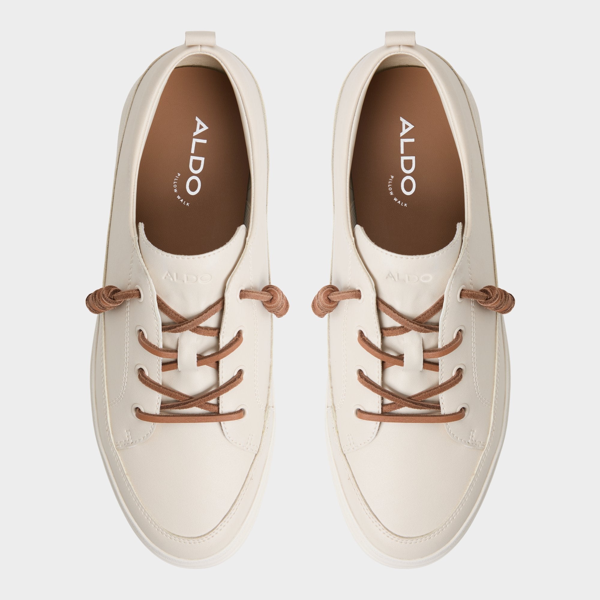 Aldo Tristin in White Bone - Low top sneaker, Cup sole Men