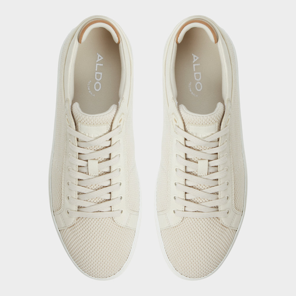 Aldo Finespec Bone Synthetic Knit Men's Low top - Low top sneaker Men
