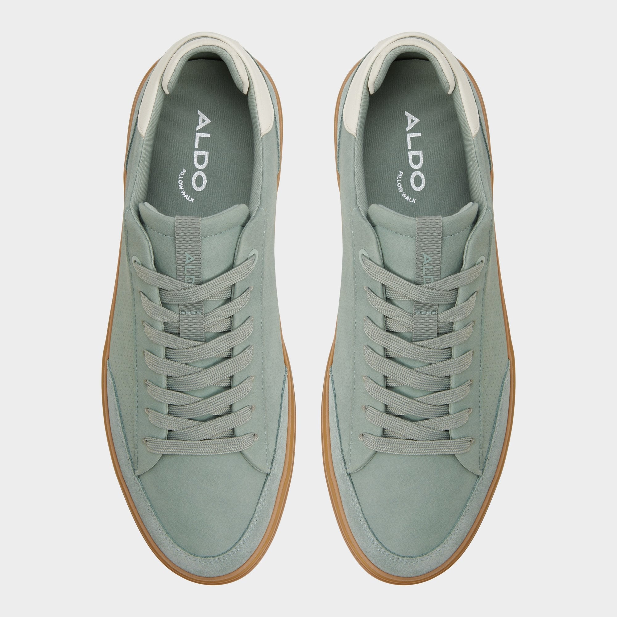 Aldo Stepup Light Green Men's Travel essentials - Low top sneaker Men