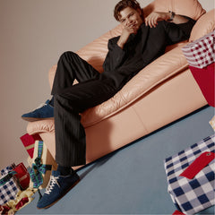 Aldo Nathaniell in Navy - Low top sneaker, Cup sole Men