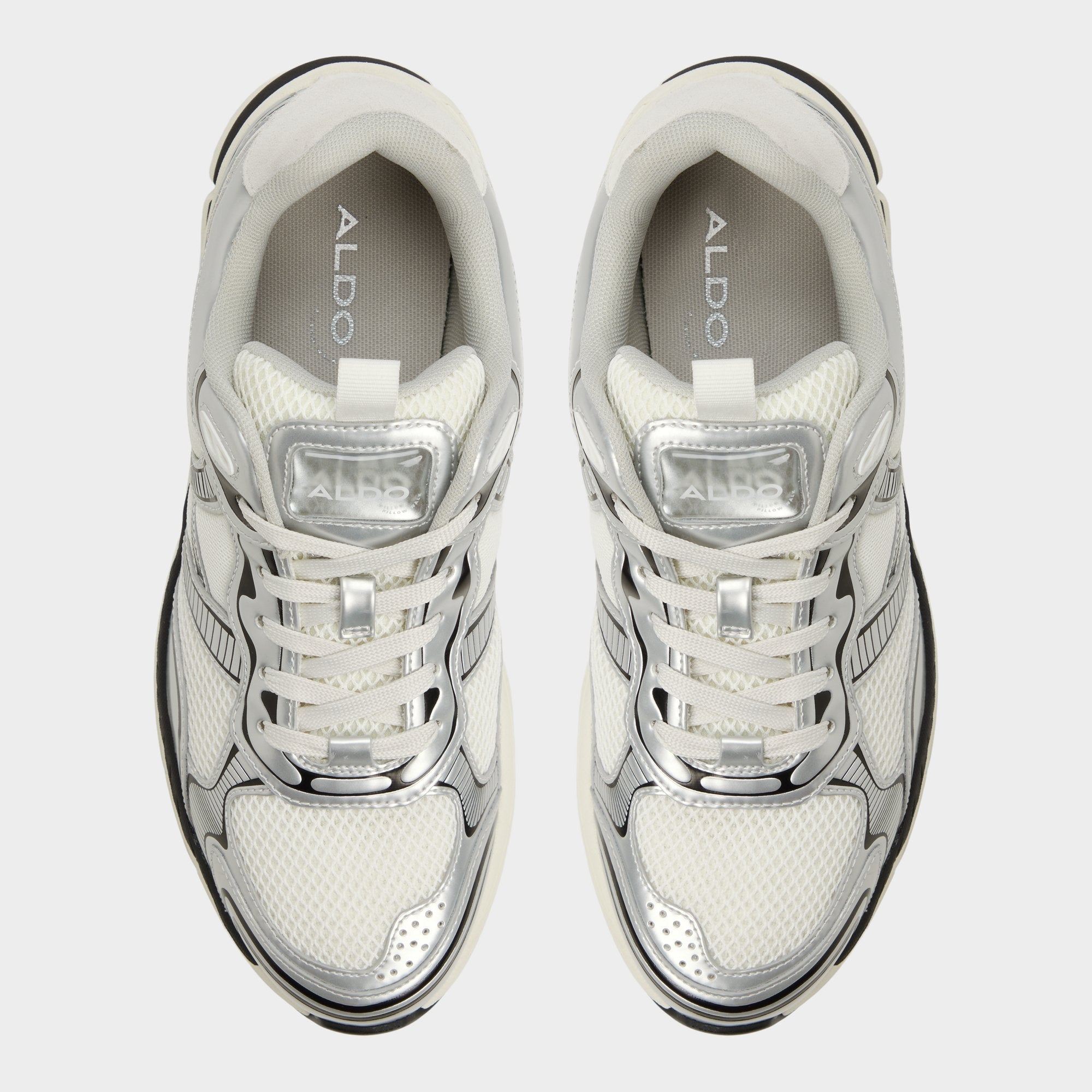 Aldo Blade in White - Low top sneaker, Jogger sole Men