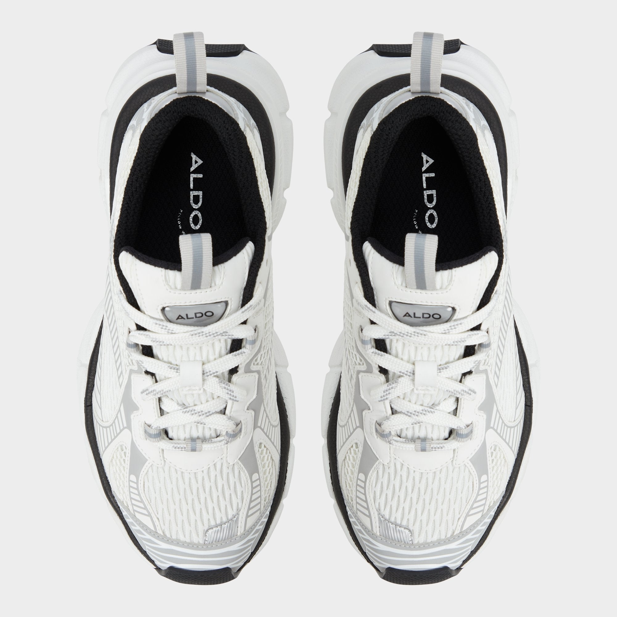 Aldo Jensen White Men's Athletic sneakers - Jogger sneaker Men