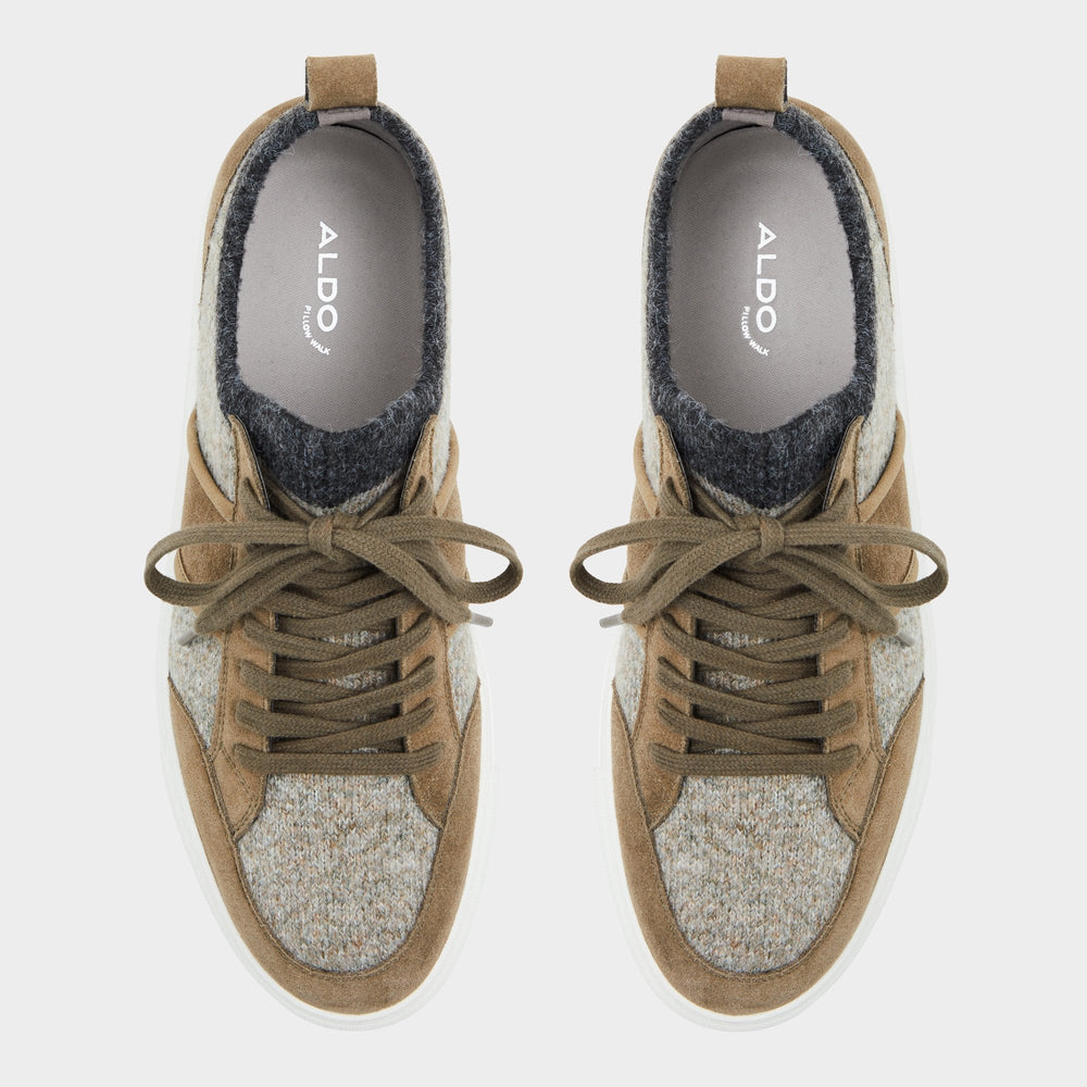 Aldo Owens Khaki Men's Low top - Low top sneaker, Cup sole Men