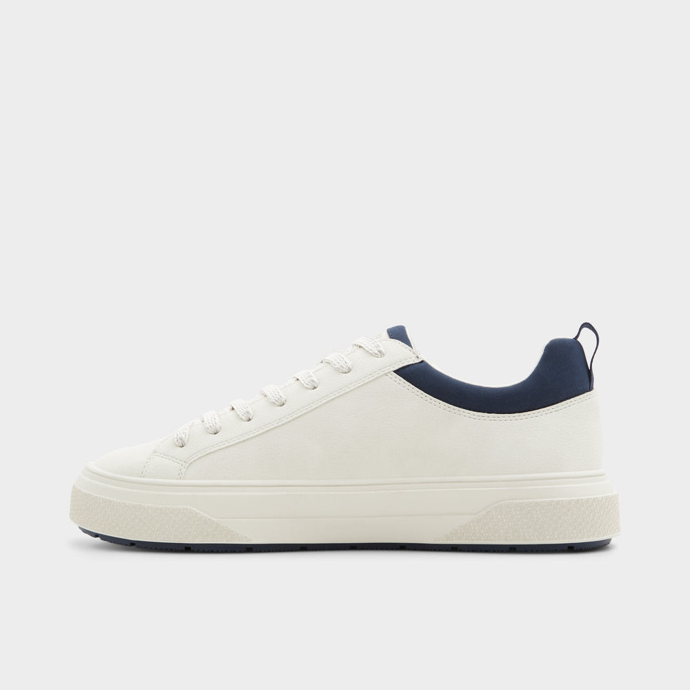 Aldo Bas White/Bone Men's Low top - Low top sneaker, Cup sole Men