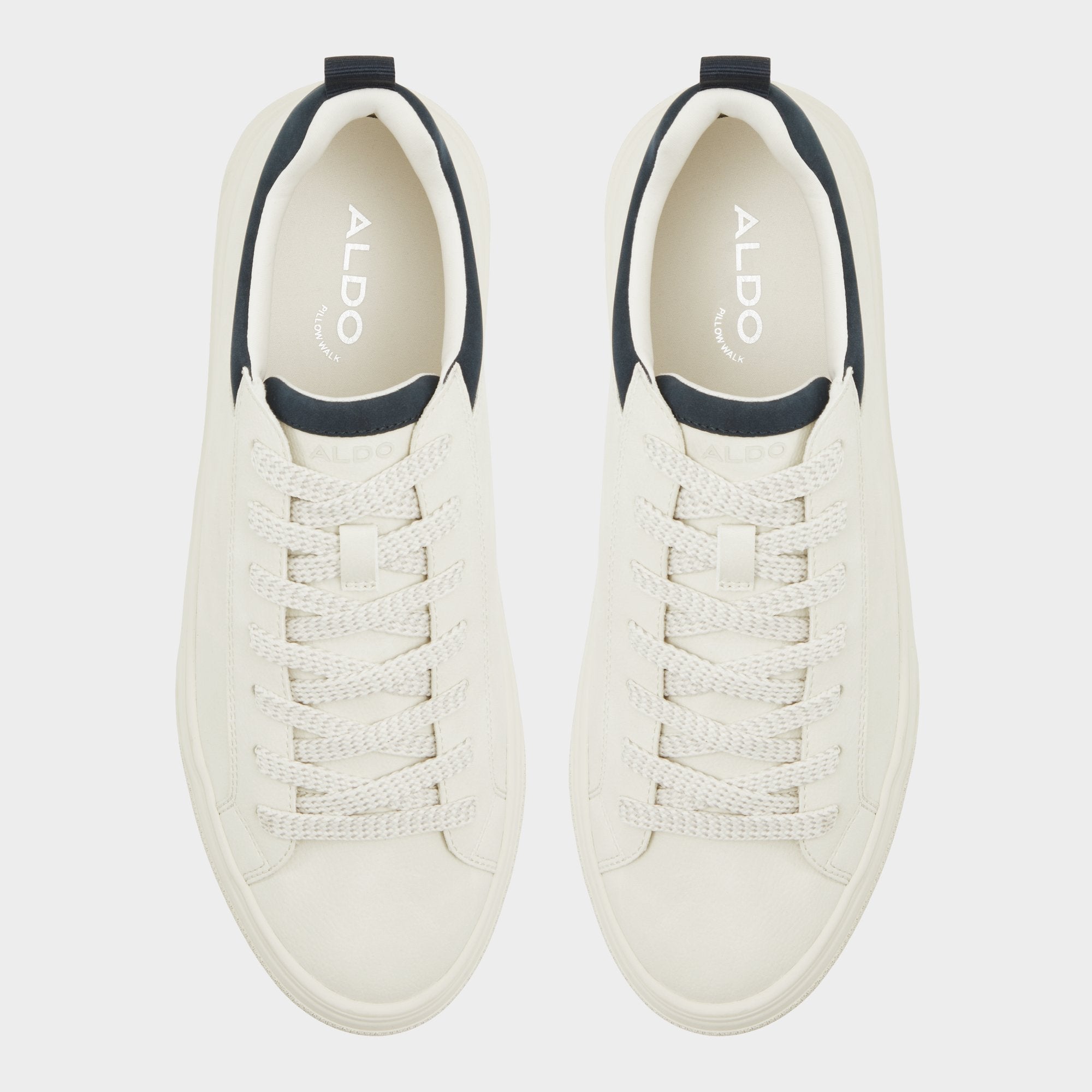Aldo Bas White/Bone Men's Low top - Low top sneaker, Cup sole Men