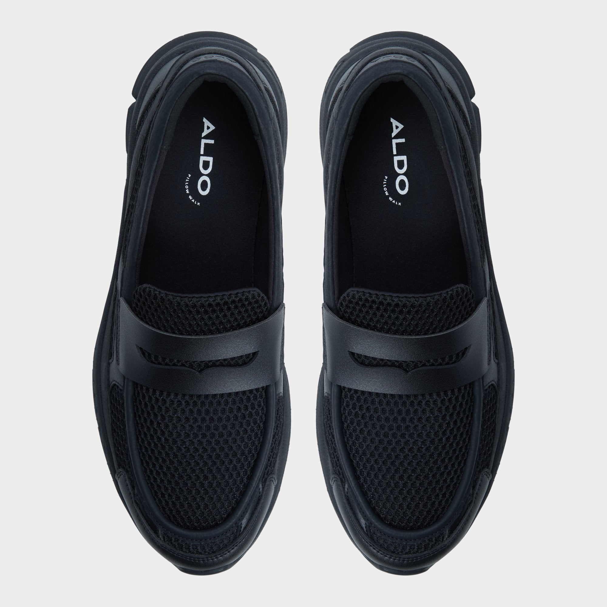 Aldo Loafersnkr in Black - Slip-on sneaker, Jogger sole Men