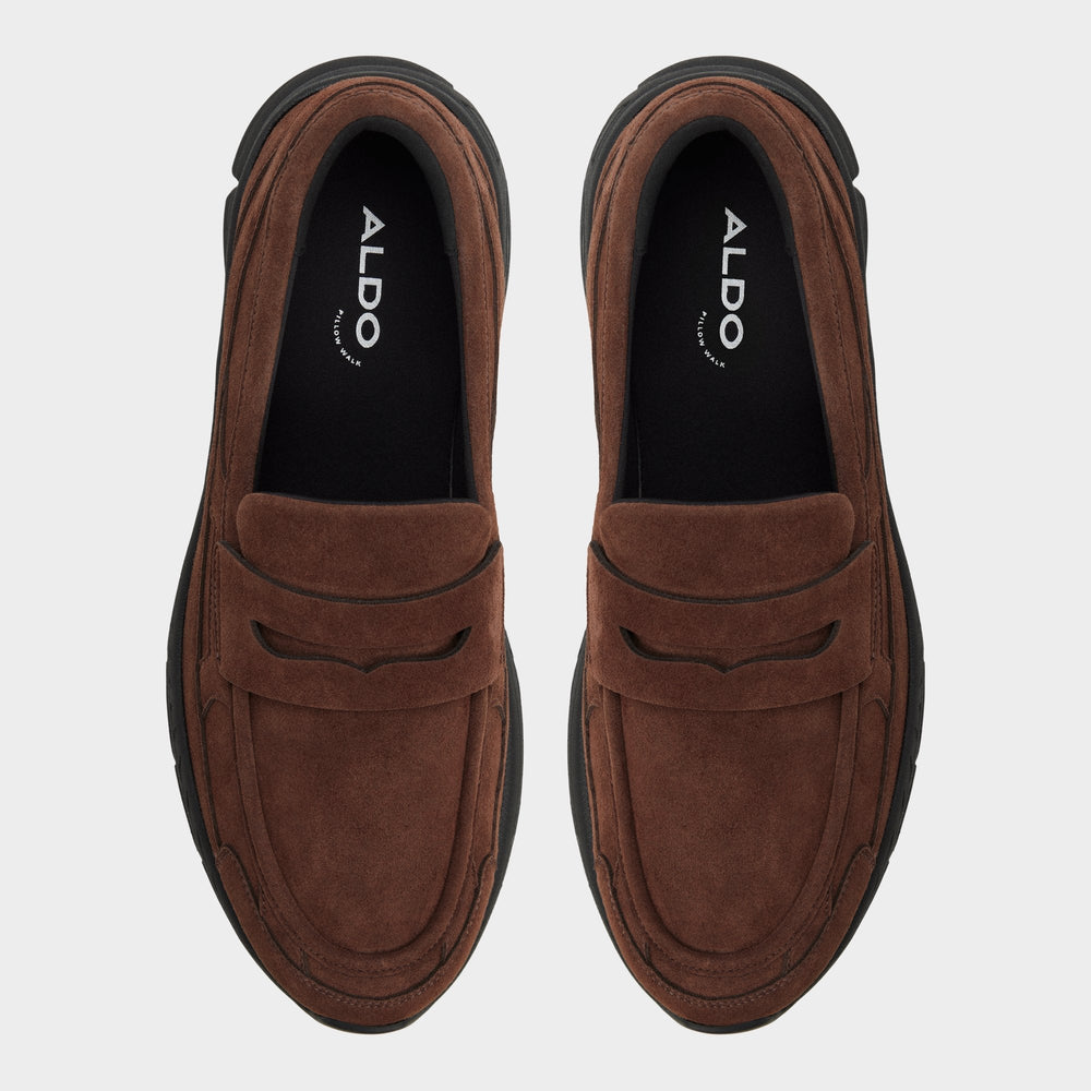 Aldo Loafersnkr in Rust - Slip-on sneaker, Jogger sole Men