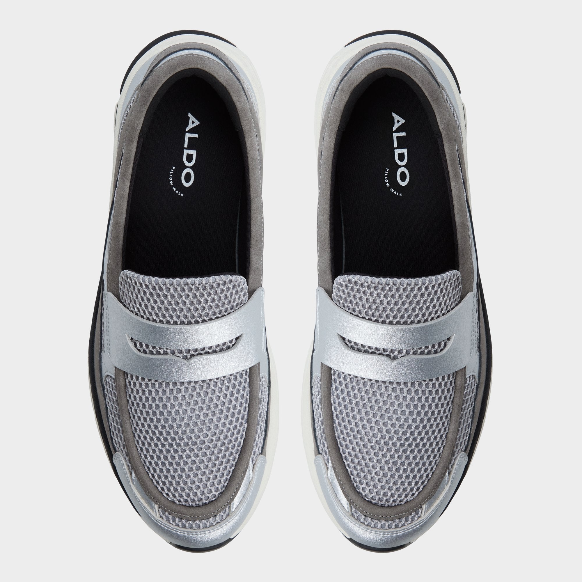 Aldo Loafersnkr in Light Grey 14161944 - Slip-on sneaker, Jogger sole Men