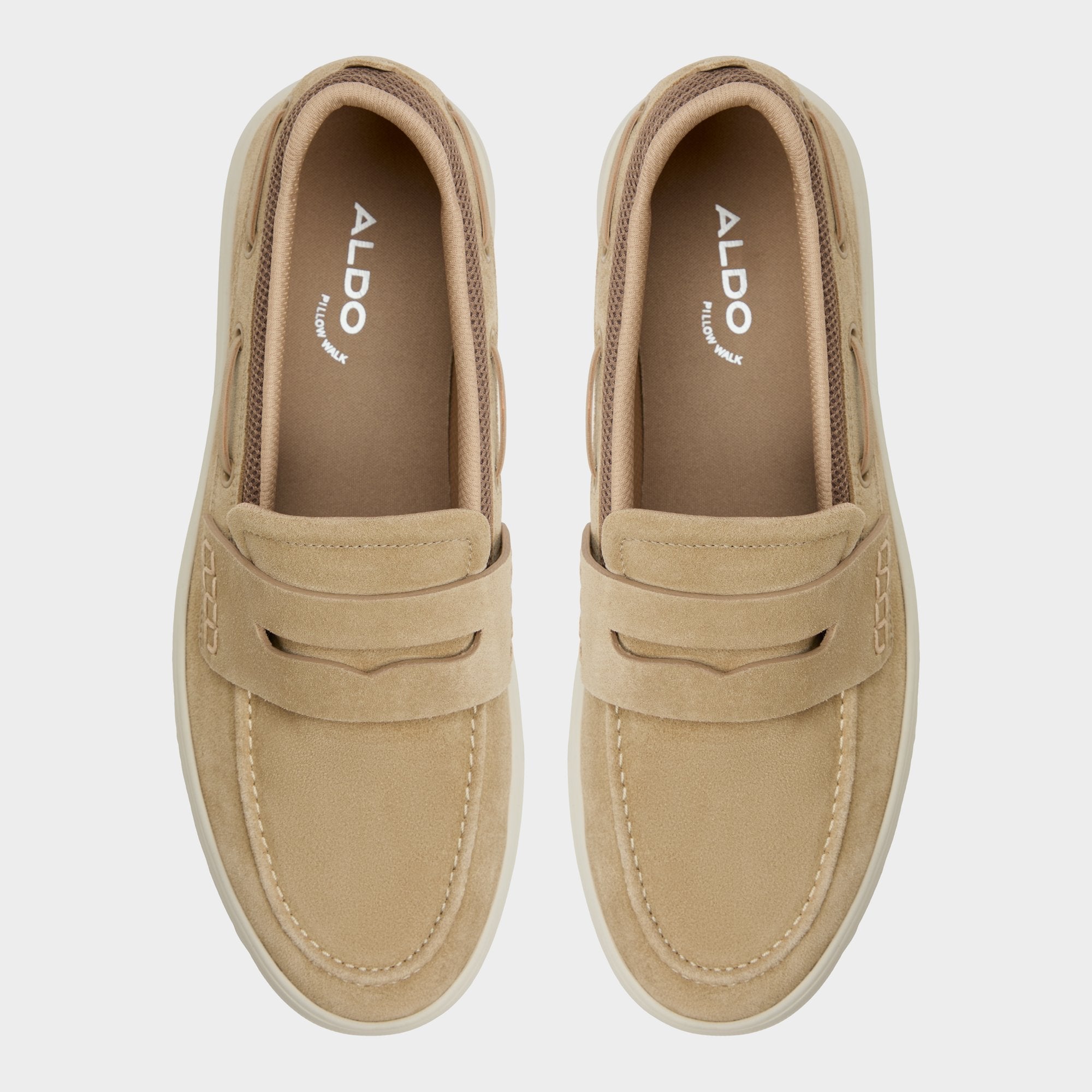 Aldo Seafarer Taupe Men's Casual Shoes - Boat shoe Men