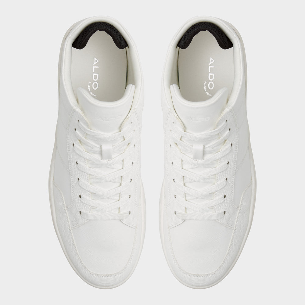 Aldo Victor White Men's High top - High top sneaker, Cup sole Men