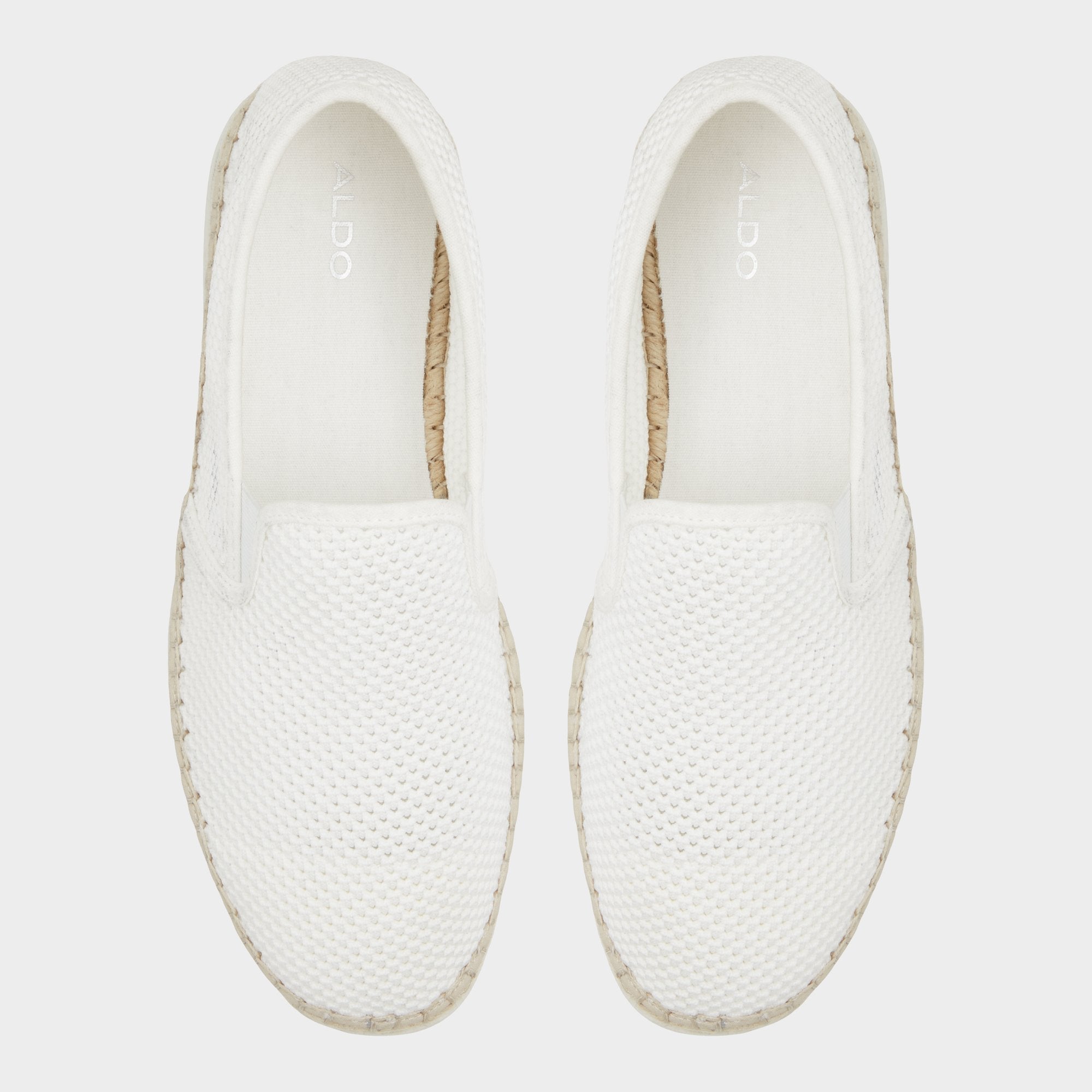 Aldo Johnney White Men's Espadrilles - Espadrille Men